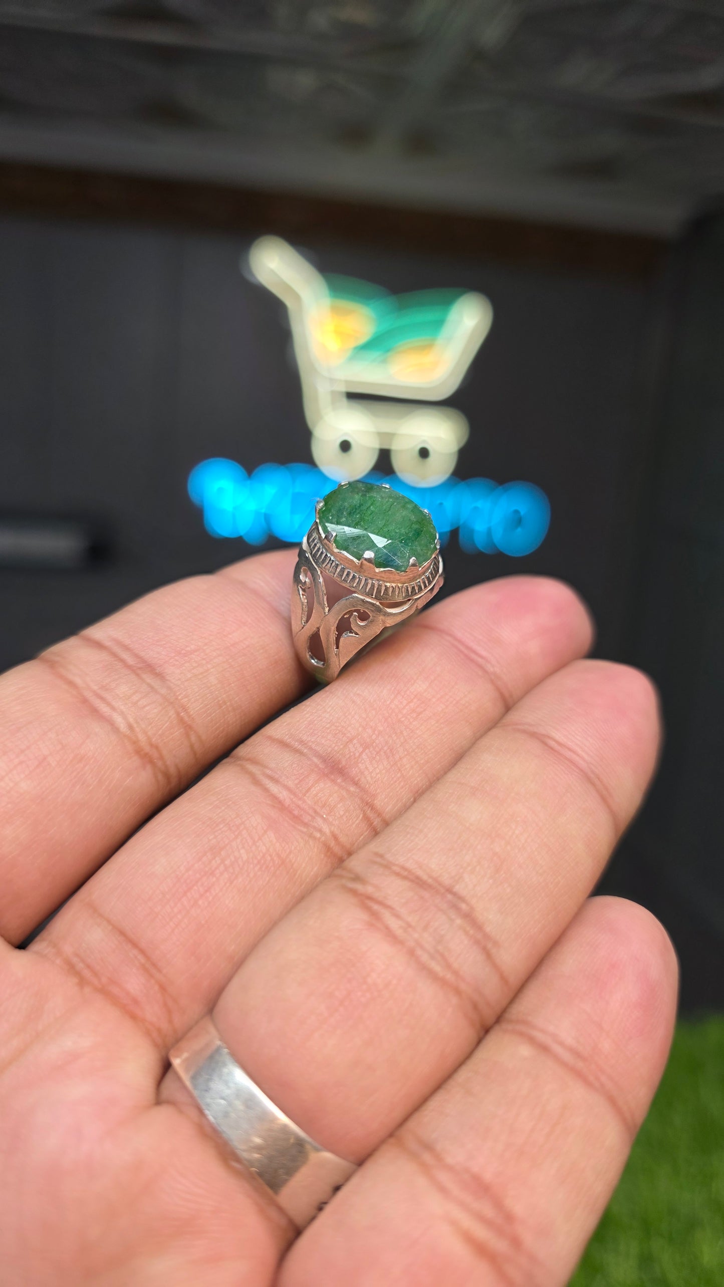 Premium Quality Zamurd Ring