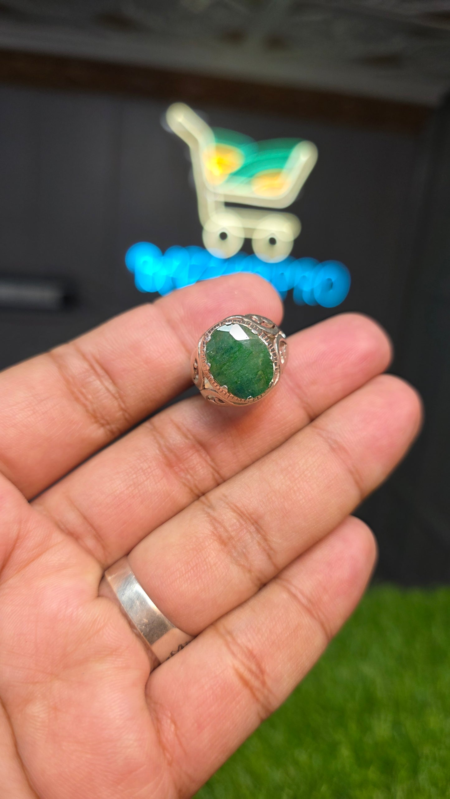 Premium Quality Zamurd Ring