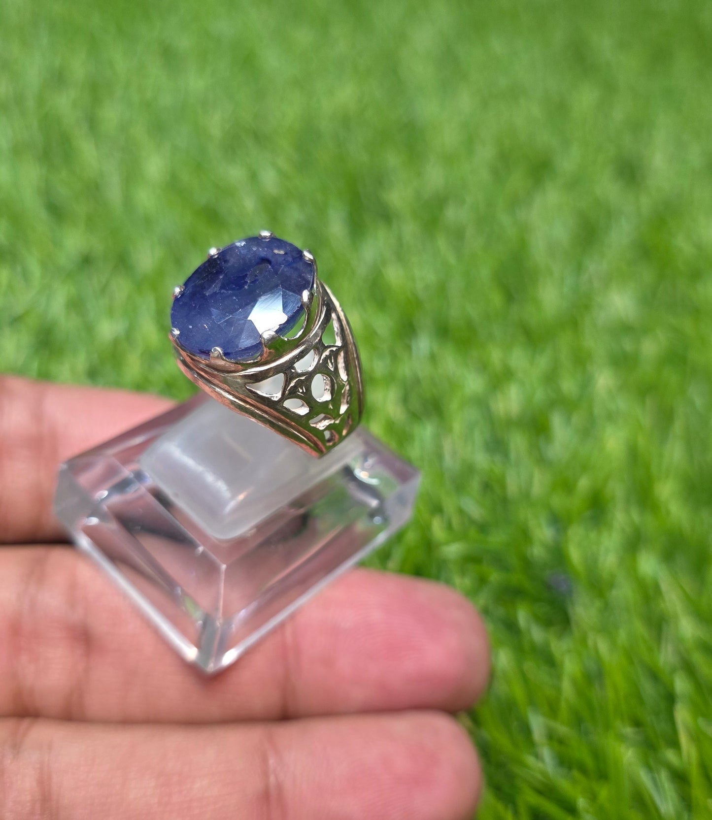 Premium Quality Neelam Ring
