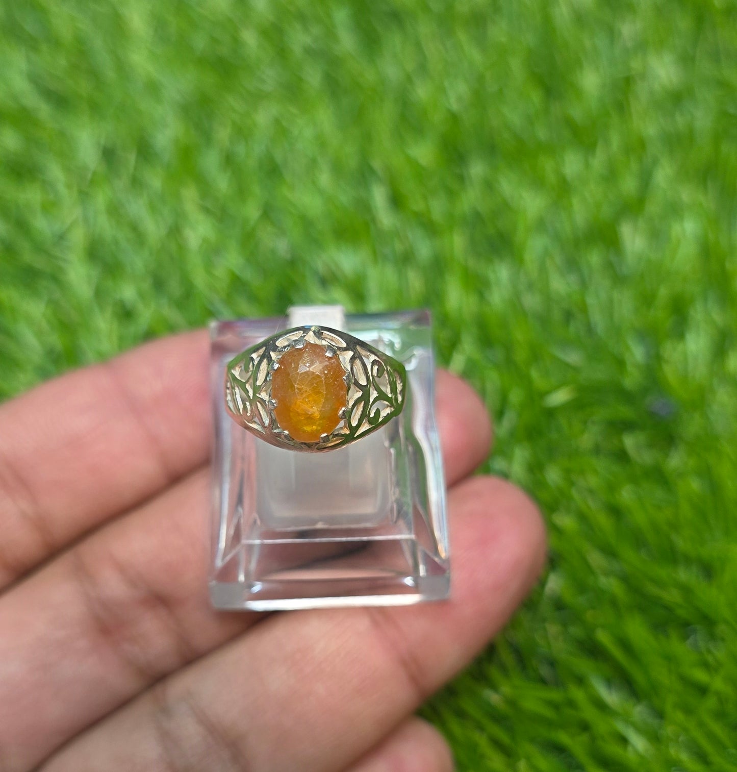 Premium Quality Pukhraj Ring