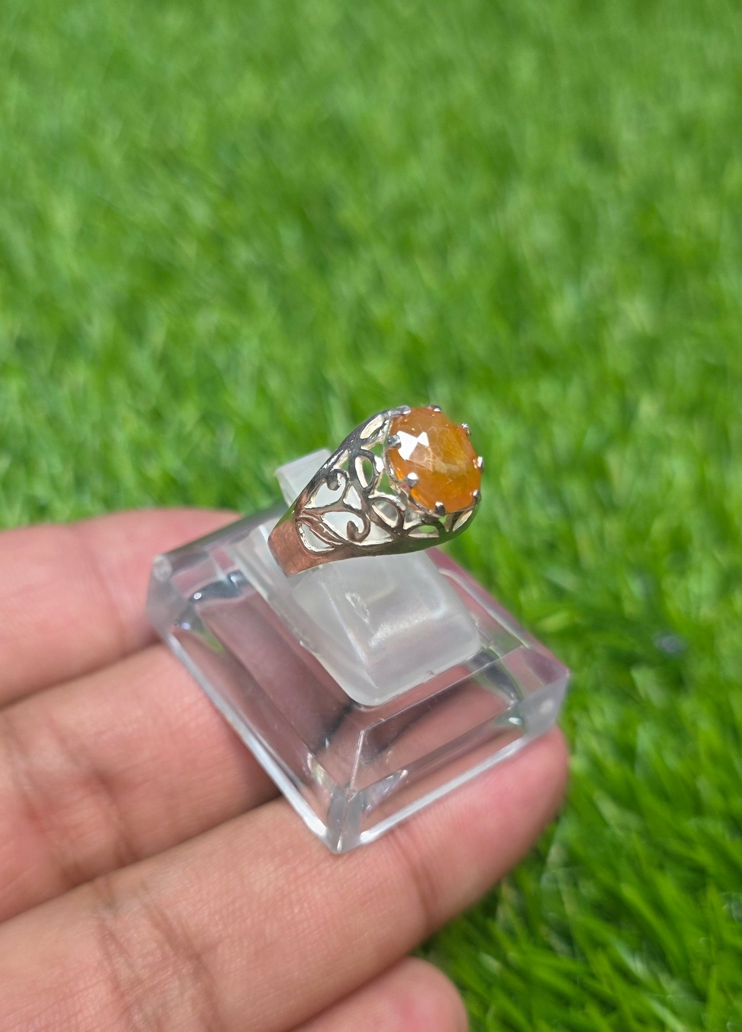 Premium Quality Pukhraj Ring