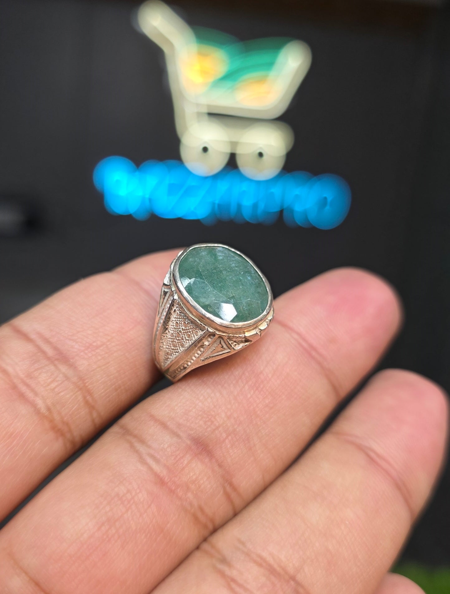 Premium Quality Zamurd Ring