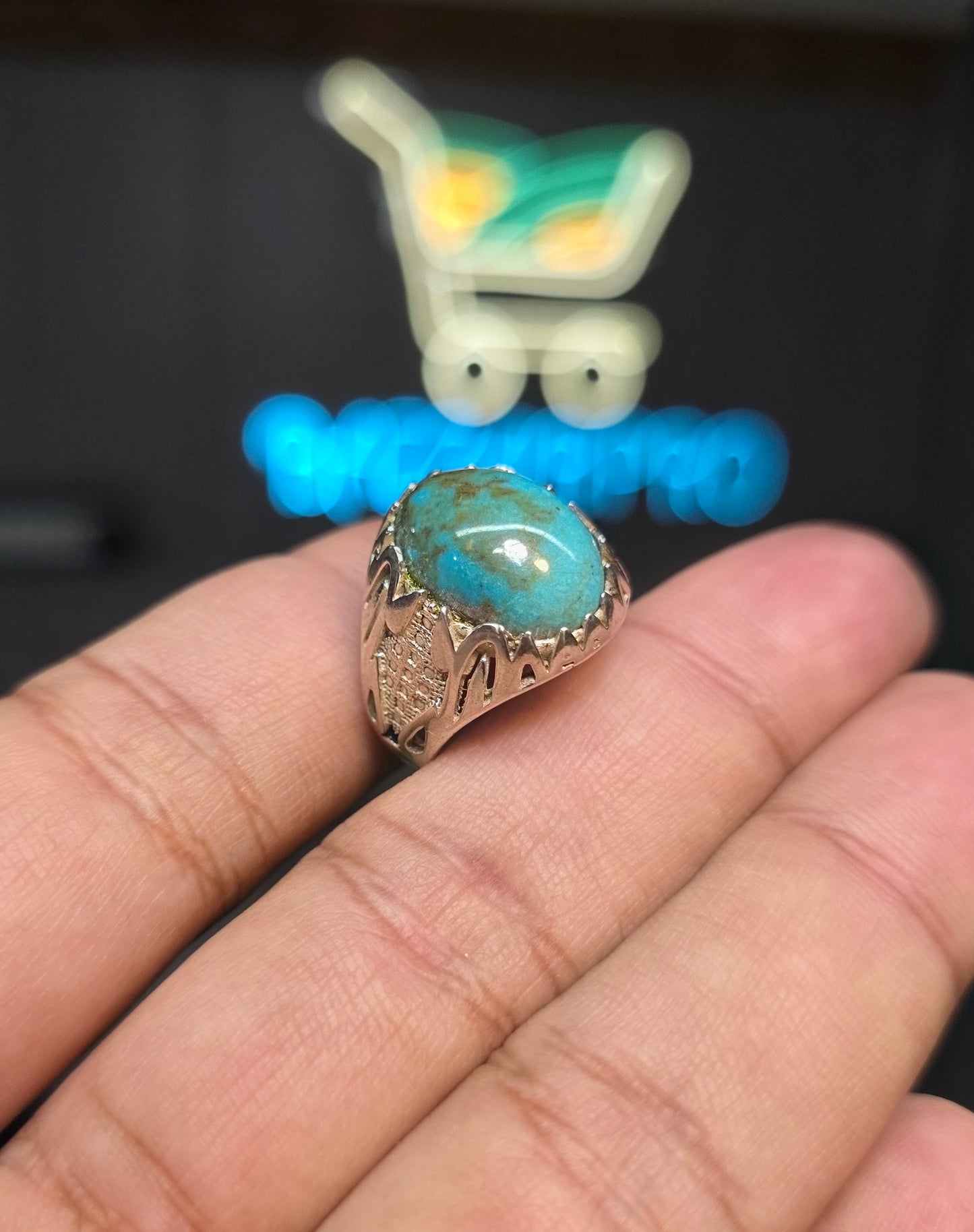 Premium Quality Feroza Ring