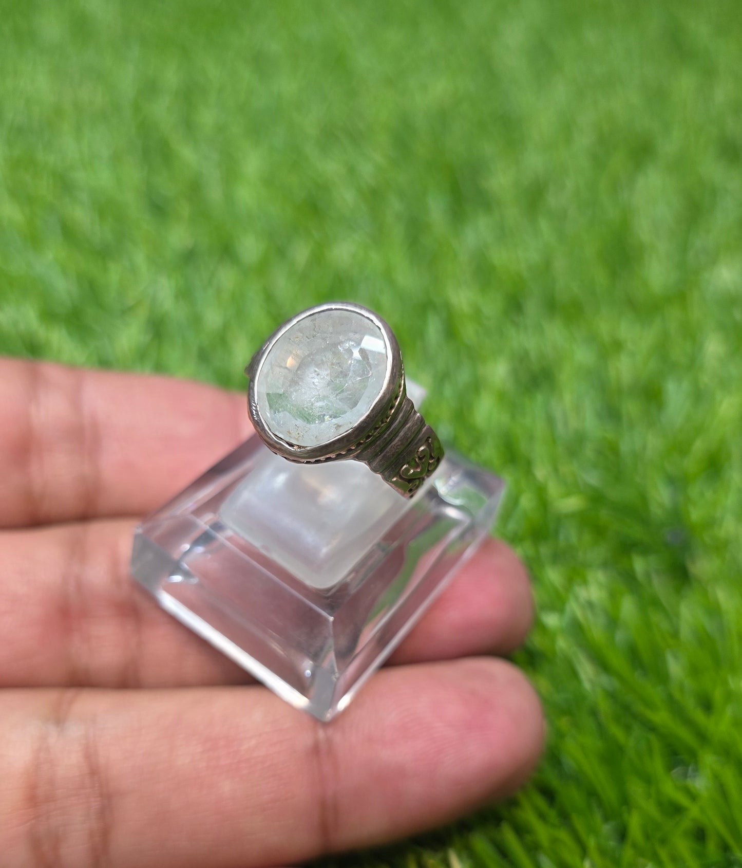 Premium Quality Aquamarine Ring