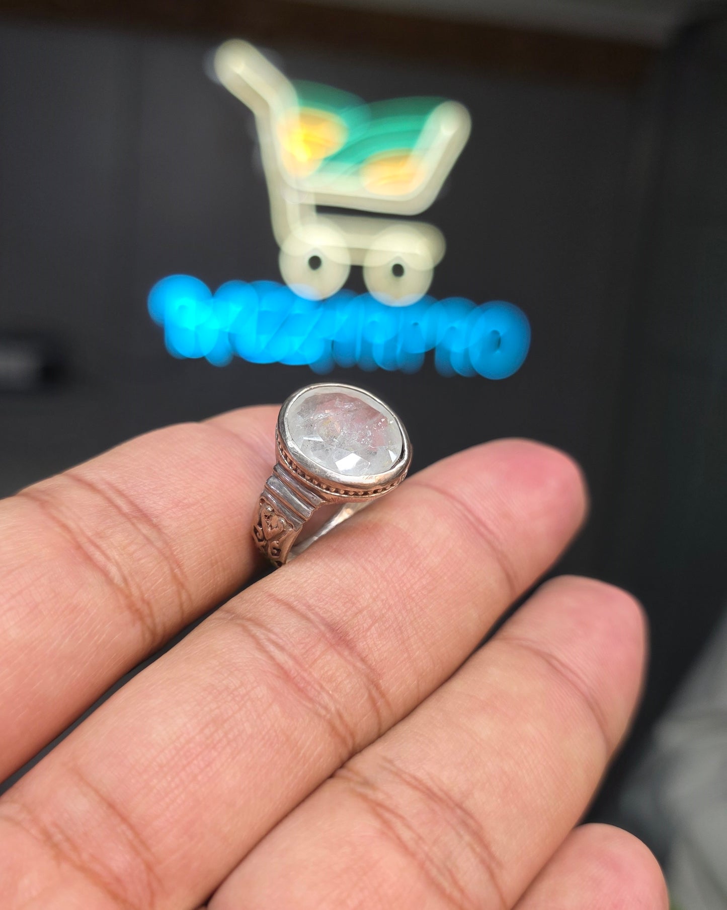 Premium Quality Aquamarine Ring