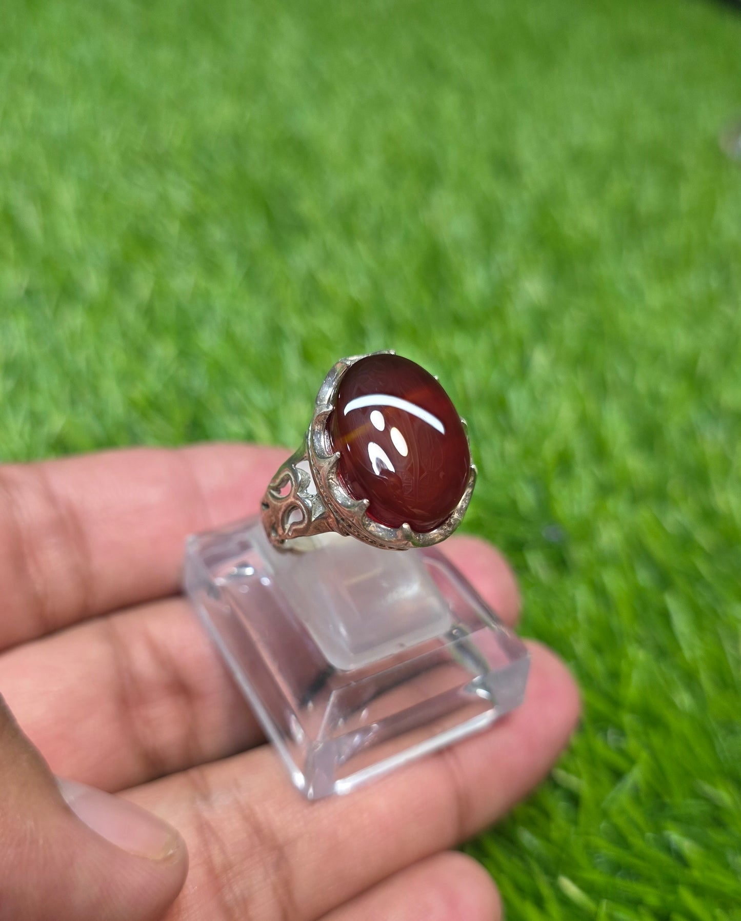 Premium Quality Yamni Aqeeq Ring