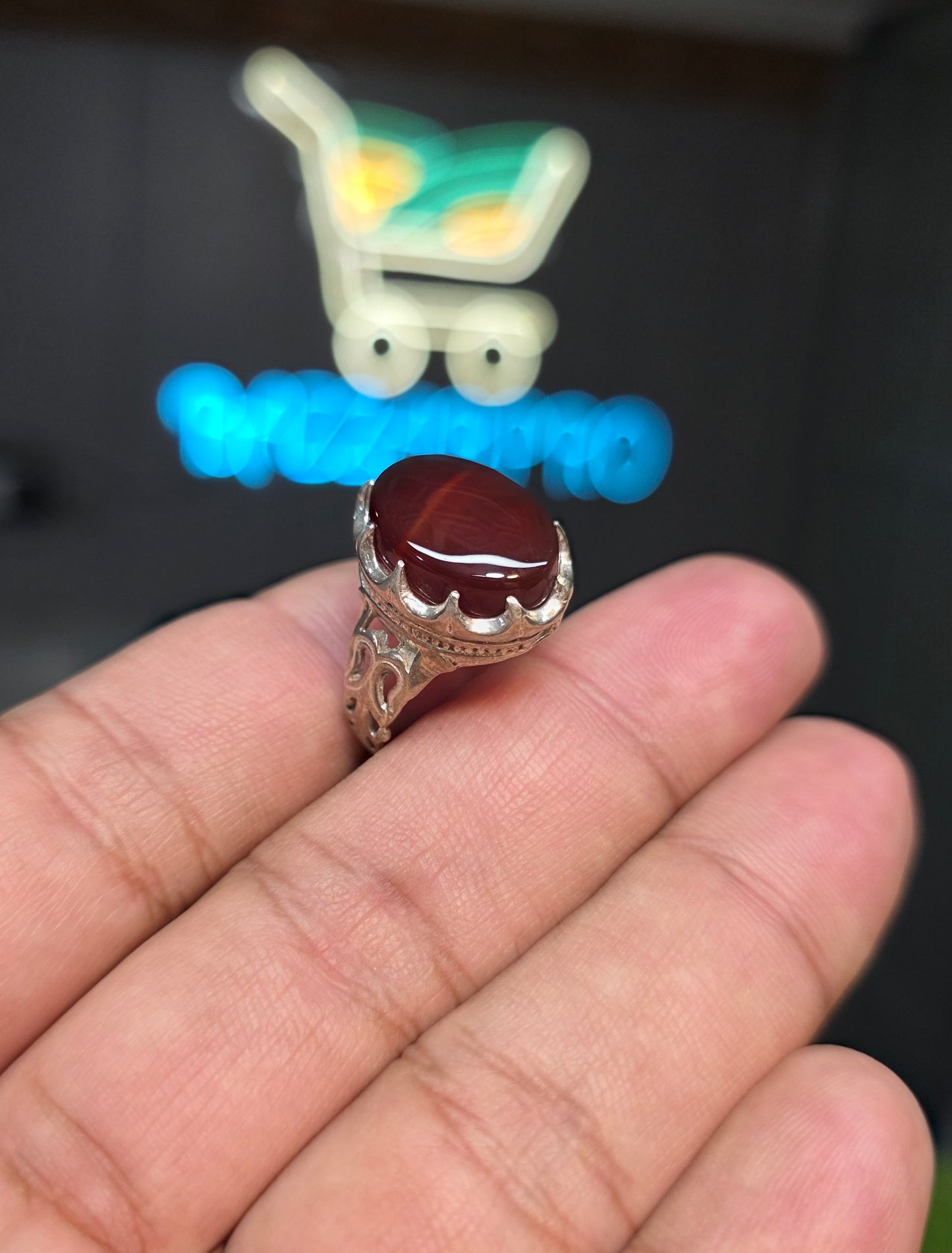 Premium Quality Yamni Aqeeq Ring