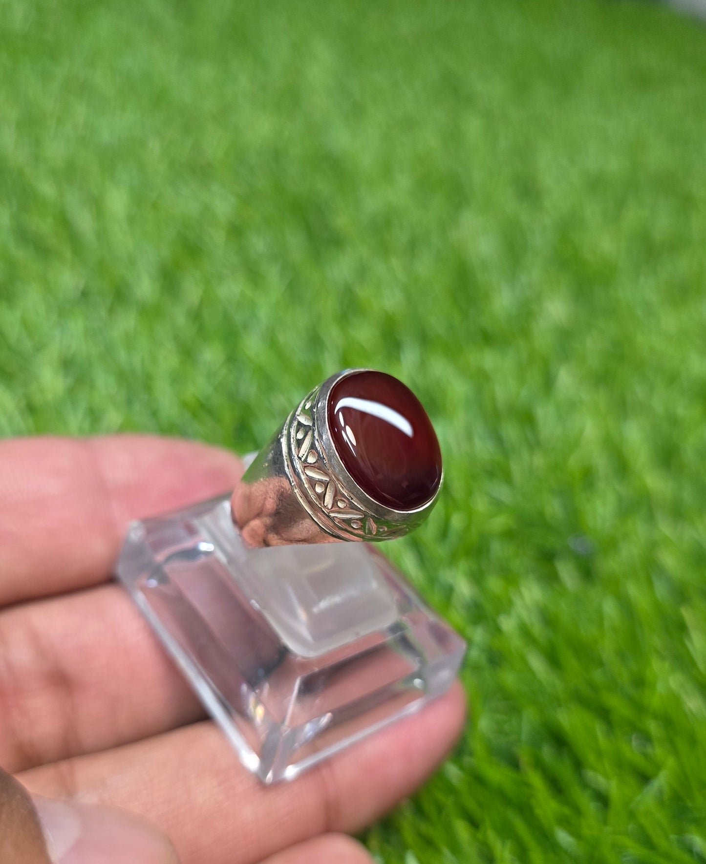 Premium Quality Yamni Aqeeq Ring