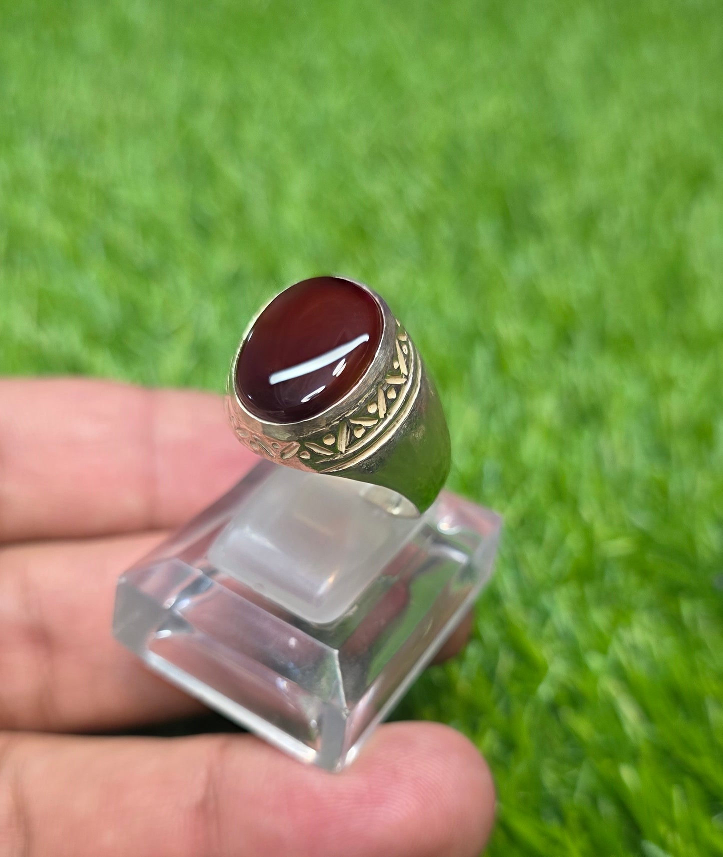 Premium Quality Yamni Aqeeq Ring