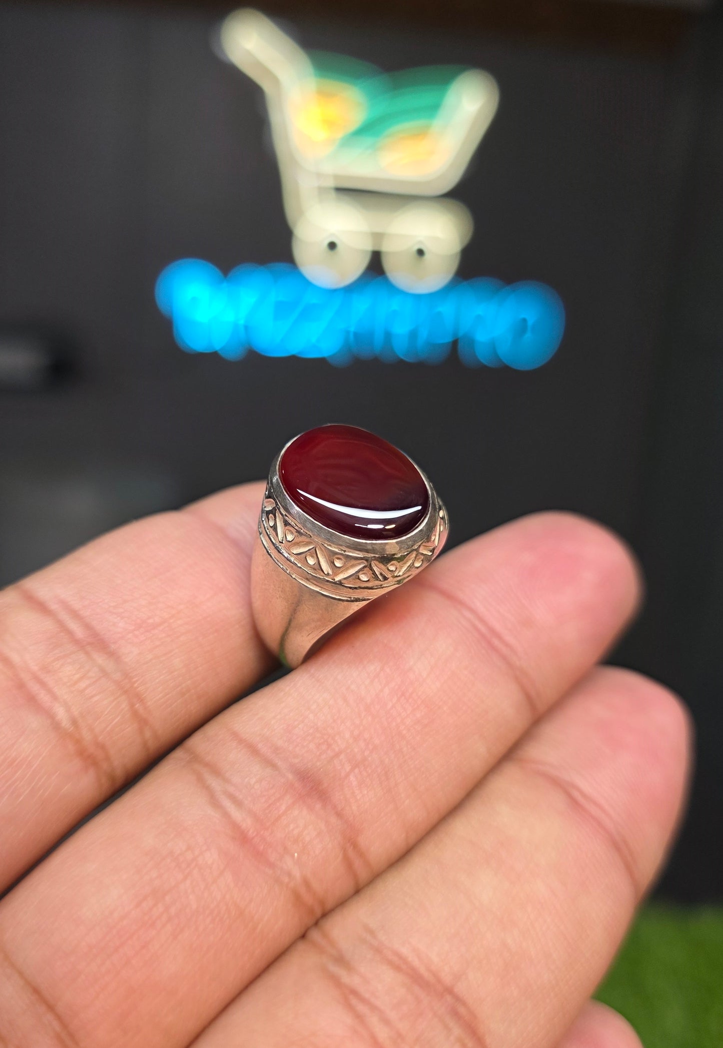 Premium Quality Yamni Aqeeq Ring