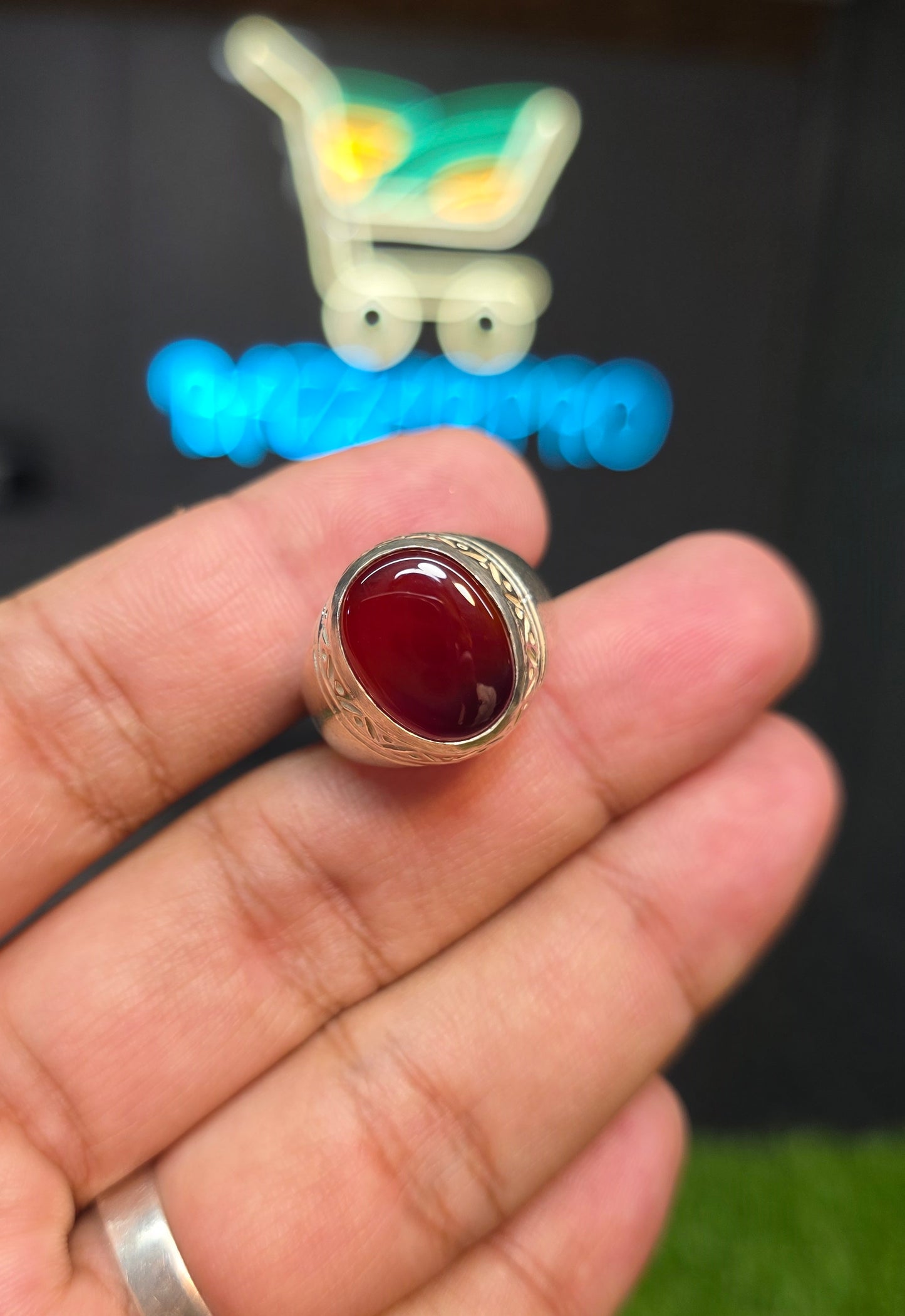 Premium Quality Yamni Aqeeq Ring