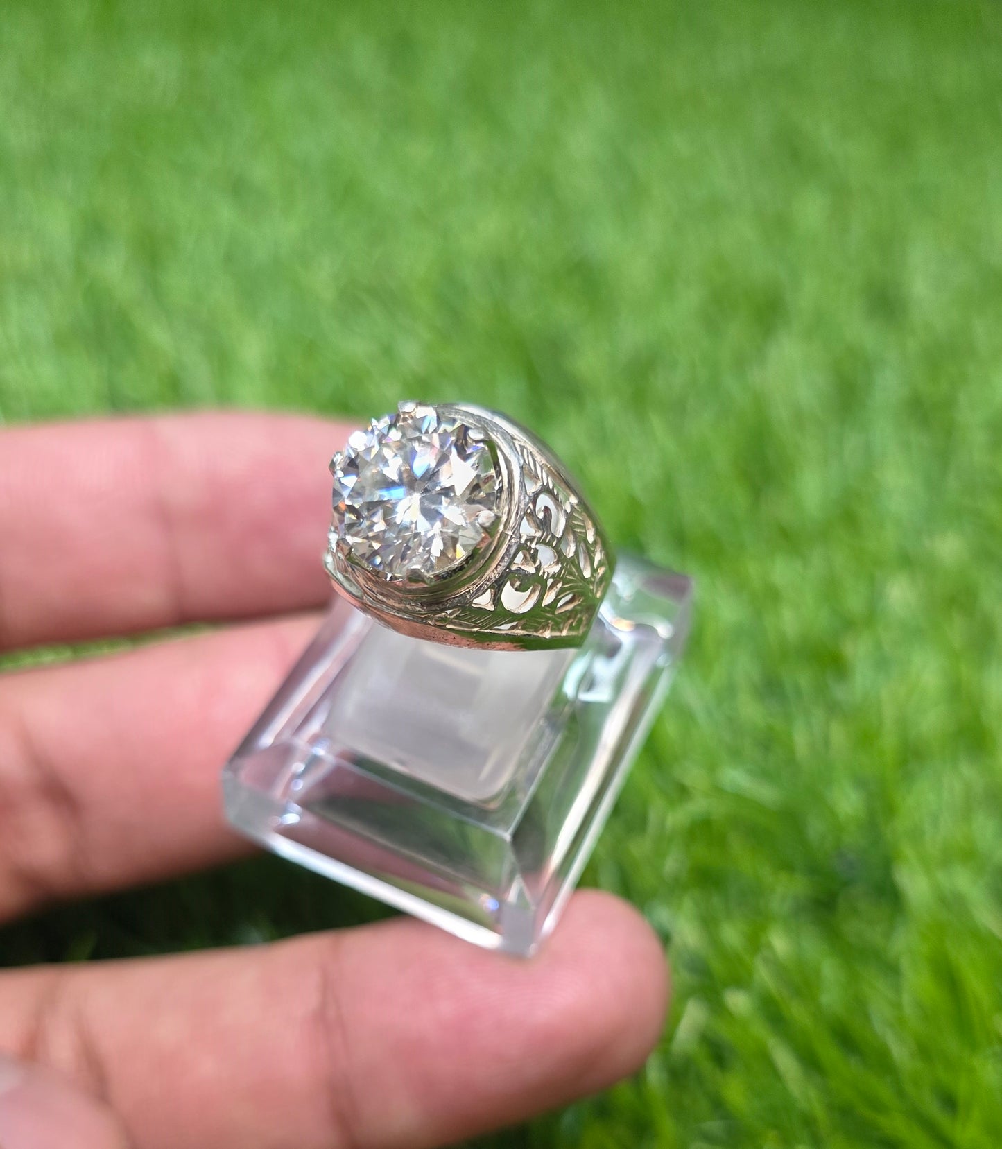 Premium Quality Moissanite Ring