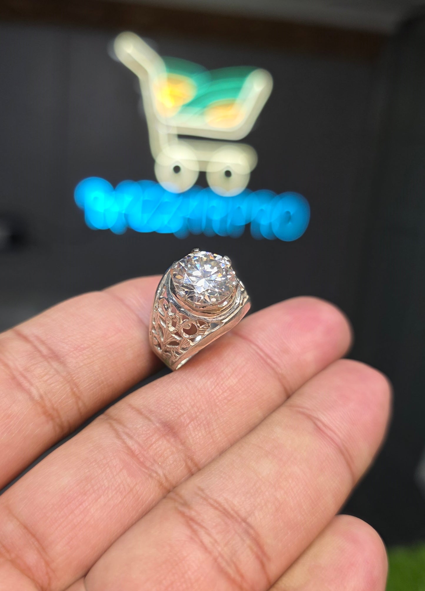 Premium Quality Moissanite Ring