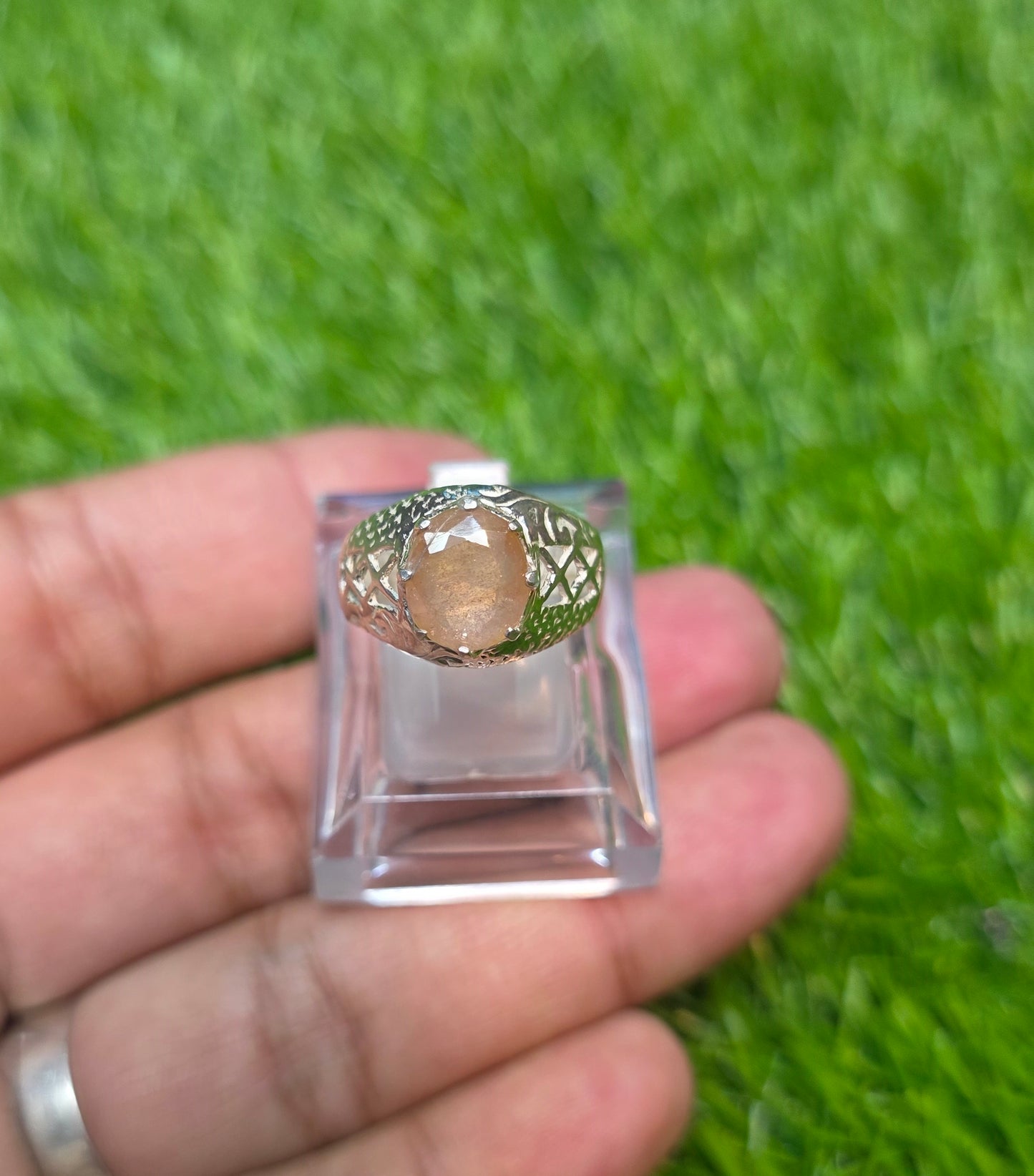 Premium Quality African Pukhraj Ring