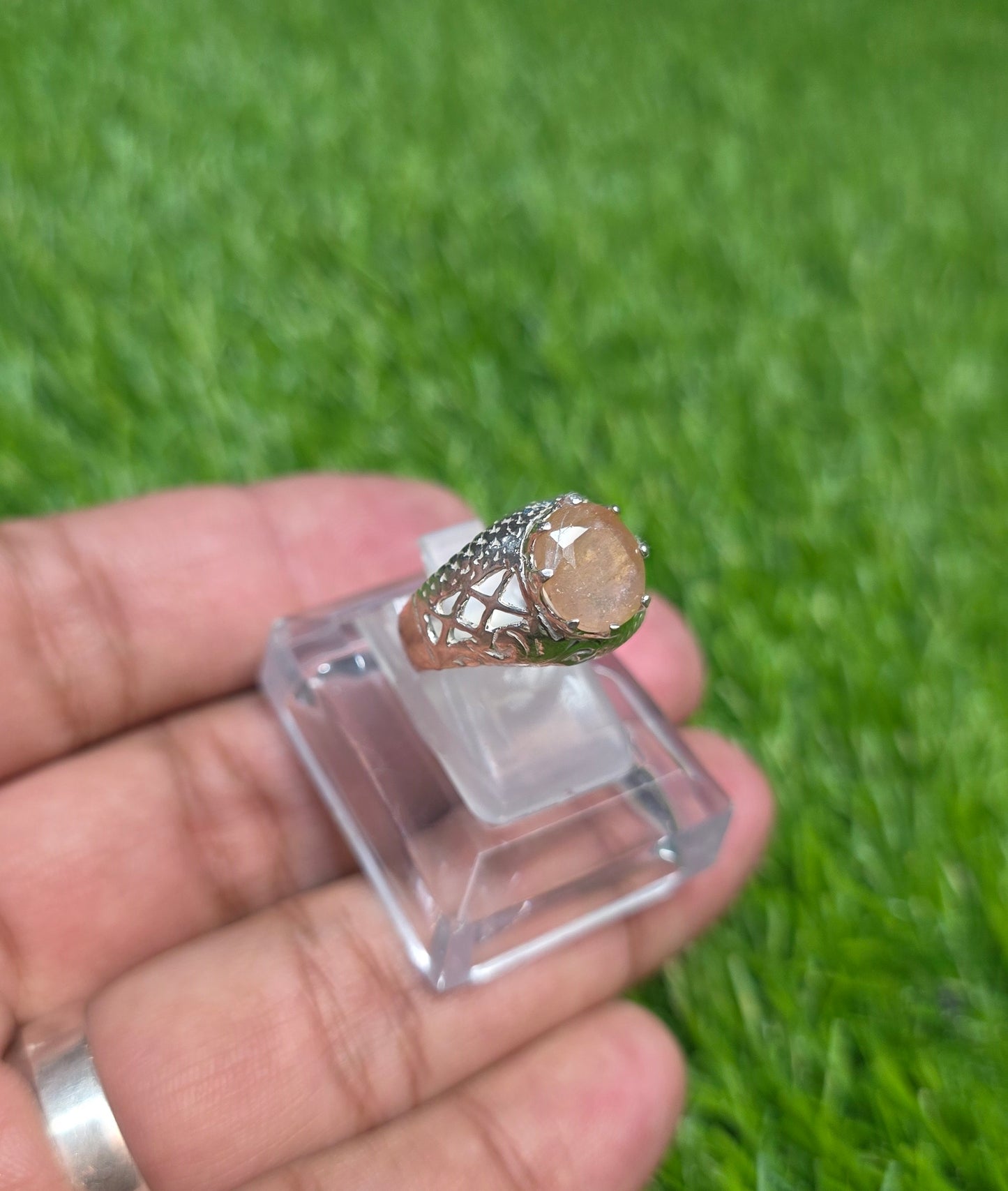 Premium Quality African Pukhraj Ring