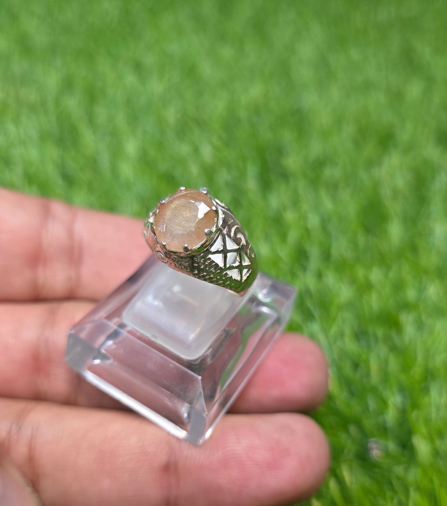 Premium Quality African Pukhraj Ring
