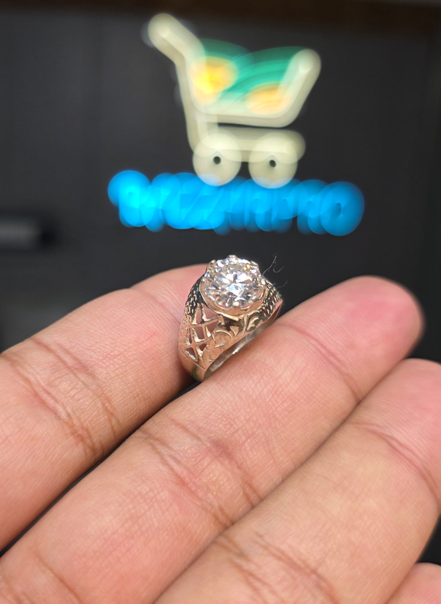 Premium Quality Moissanite Ring