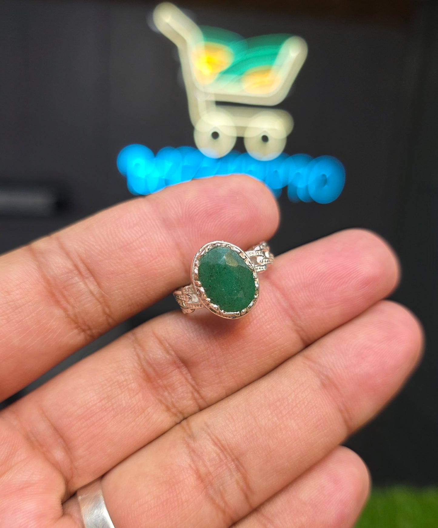 Premium Quality Zamurd Ring