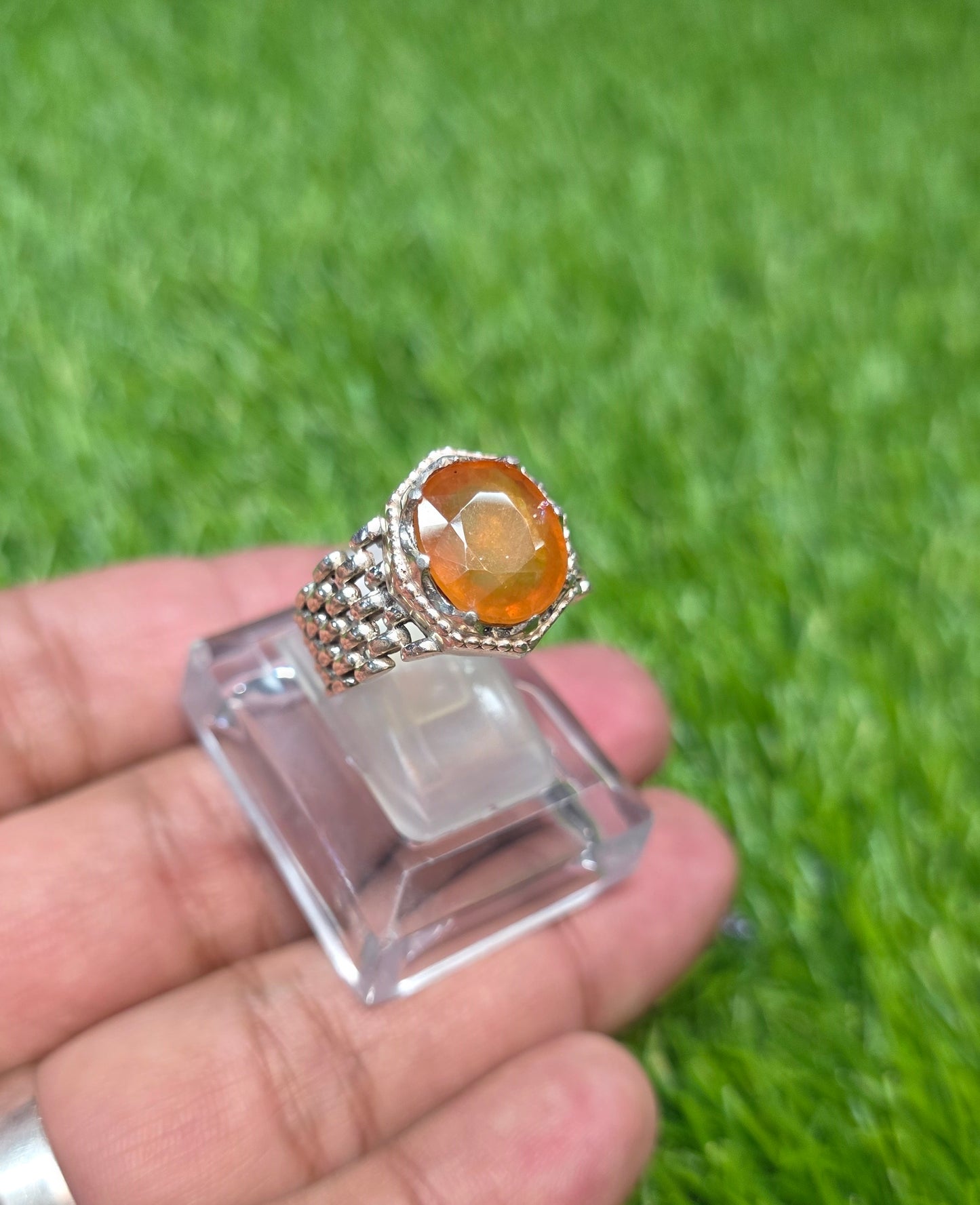 Premium Quality Pukhraj Ring