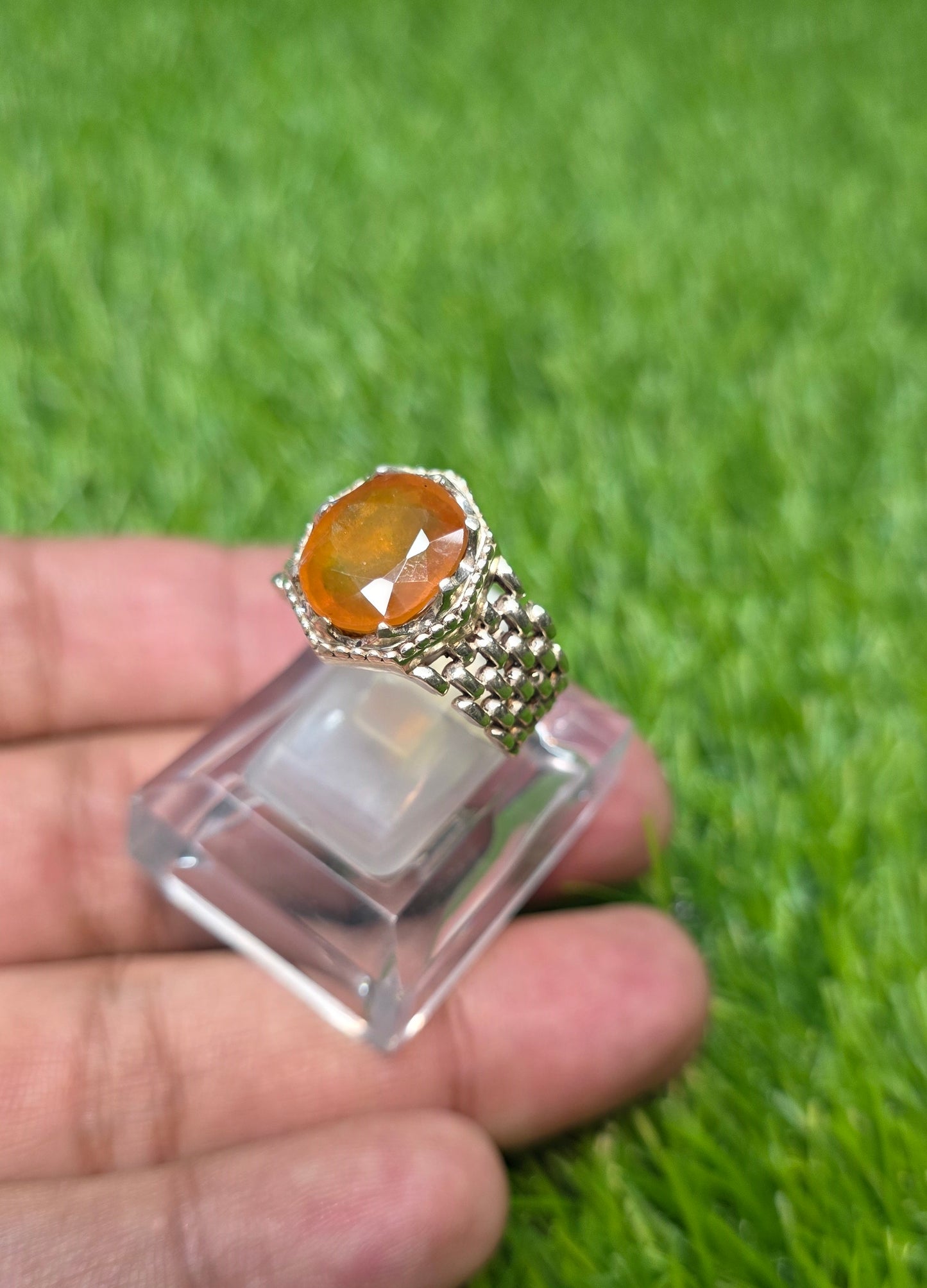 Premium Quality Pukhraj Ring