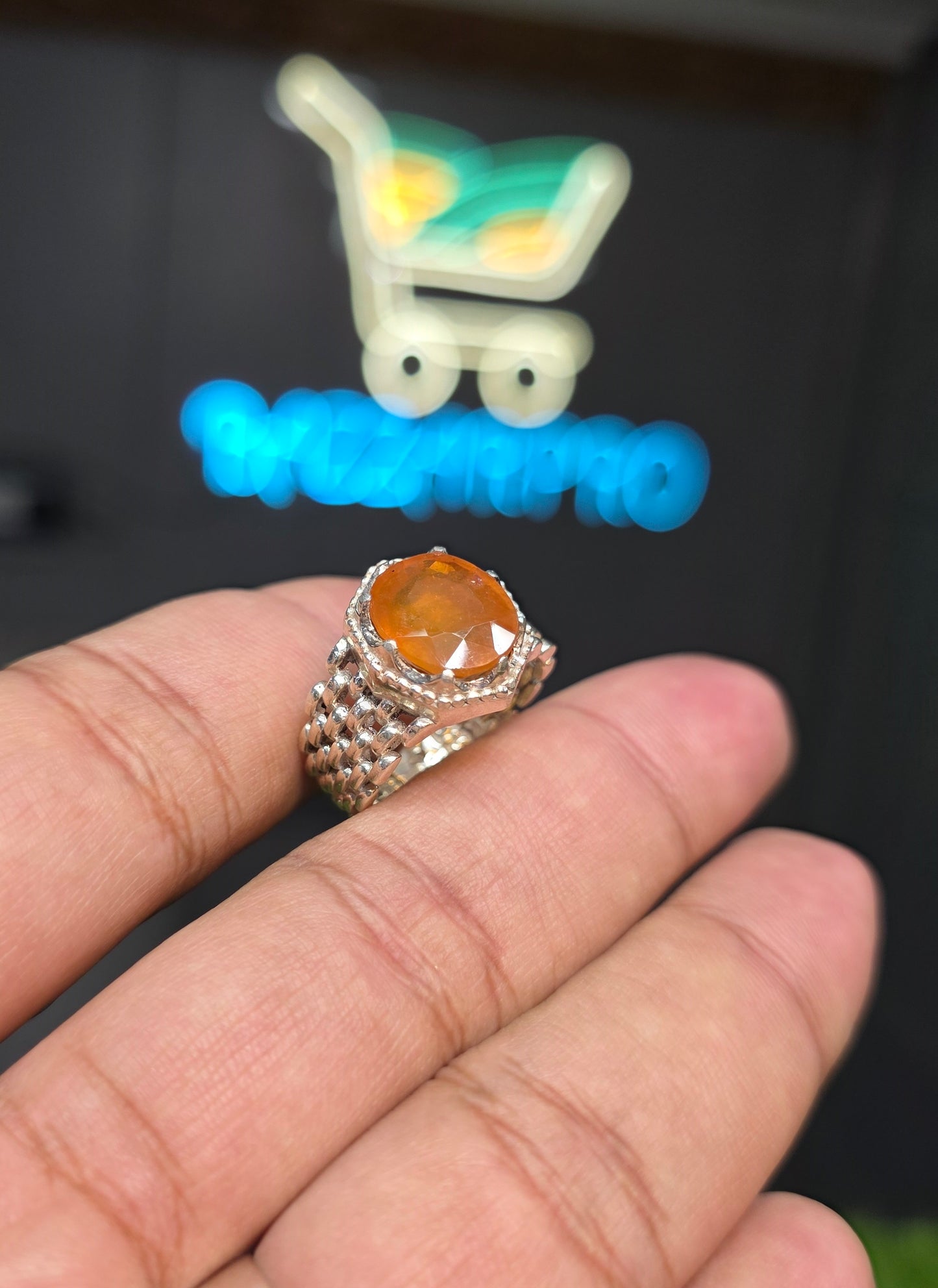 Premium Quality Pukhraj Ring