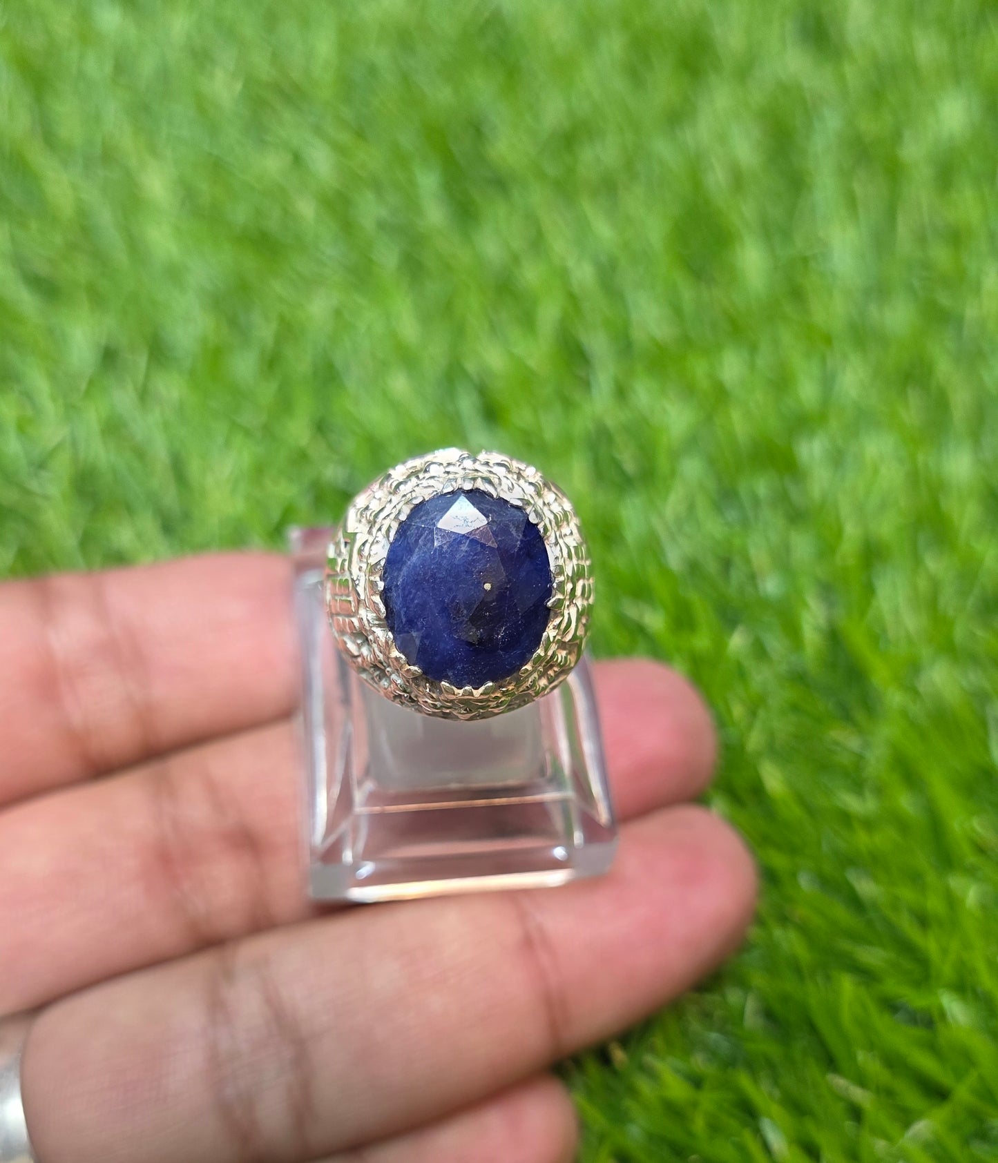 Premium Quality Neelam Ring