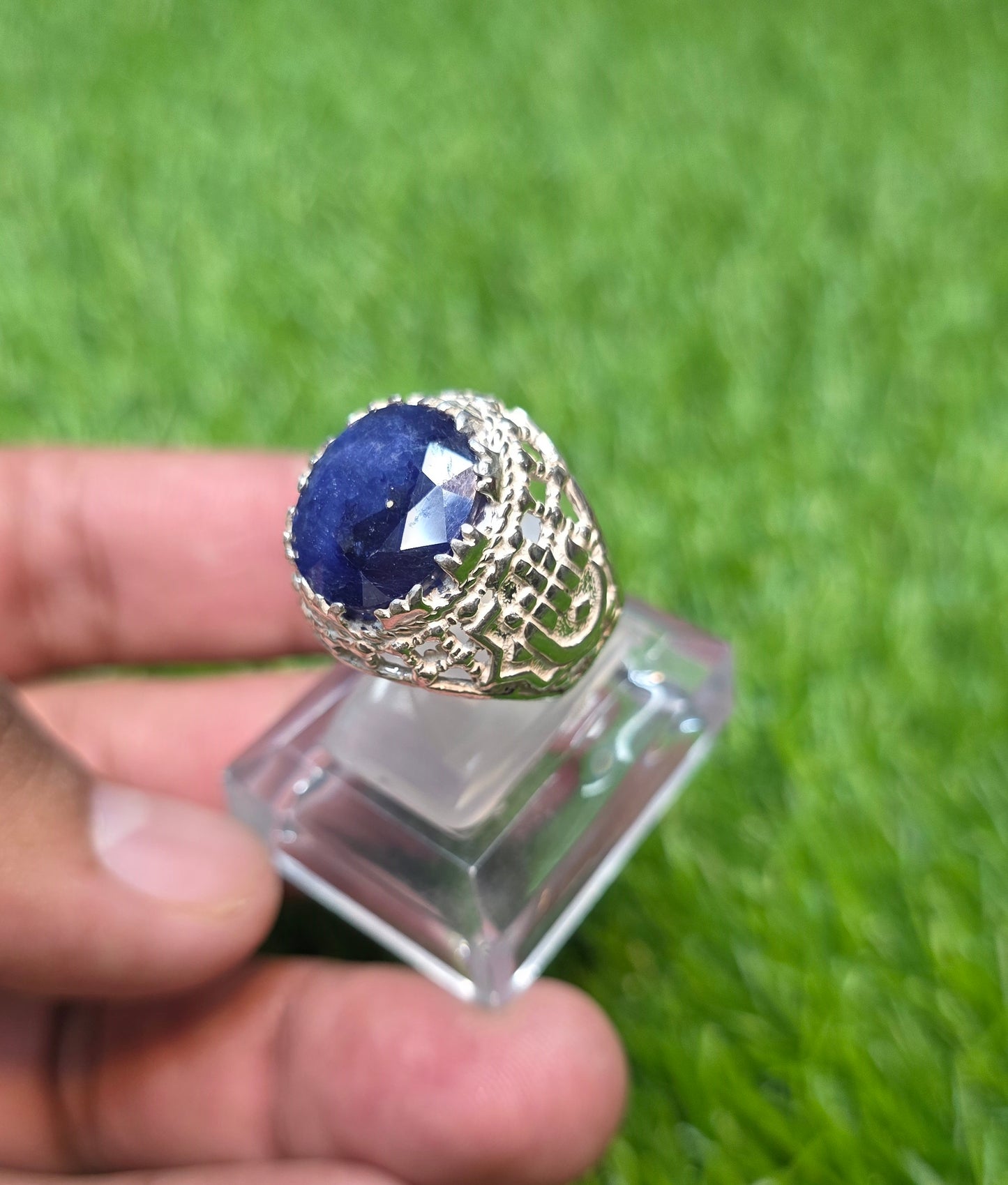 Premium Quality Neelam Ring