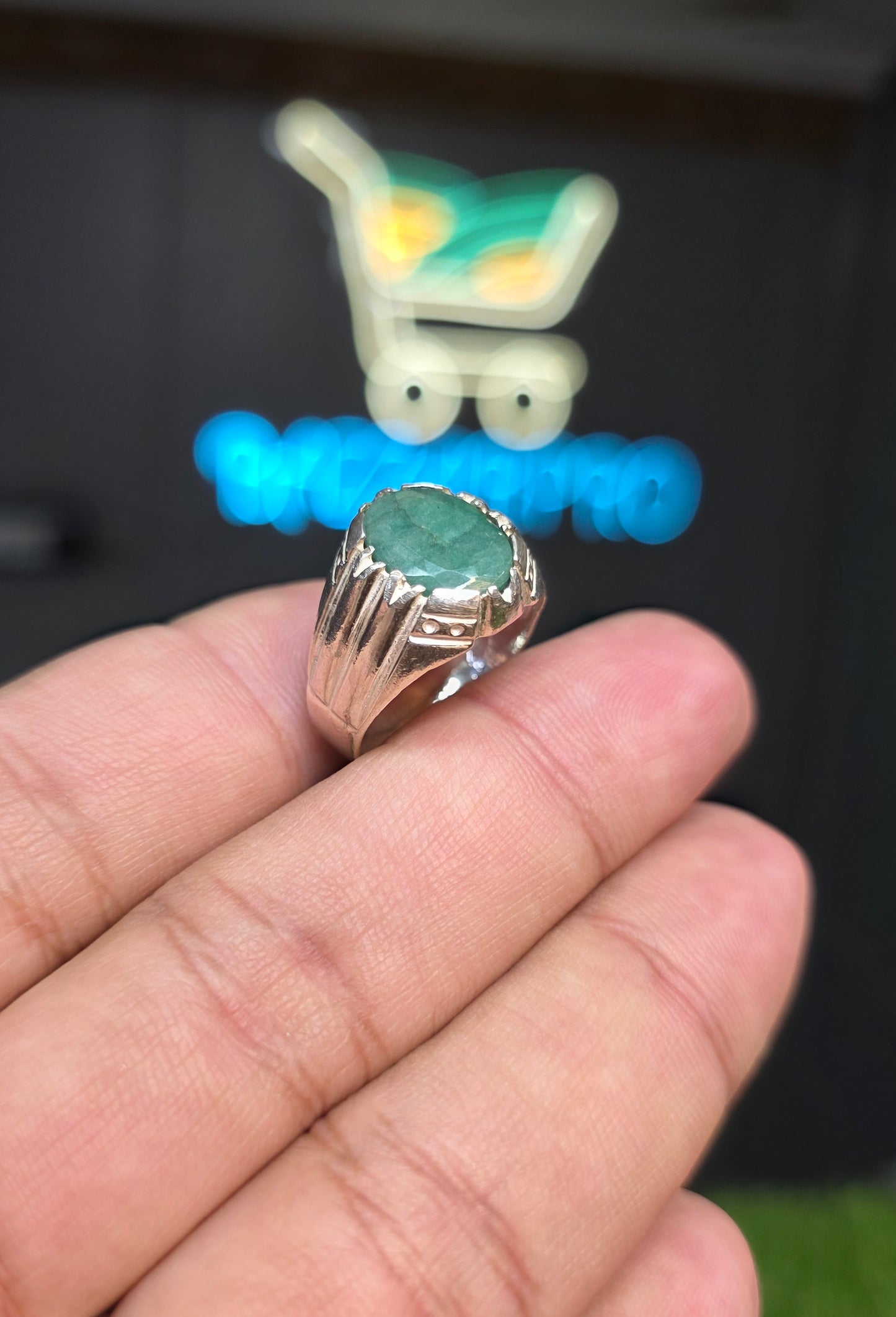 Premium Quality Zamurd Ring