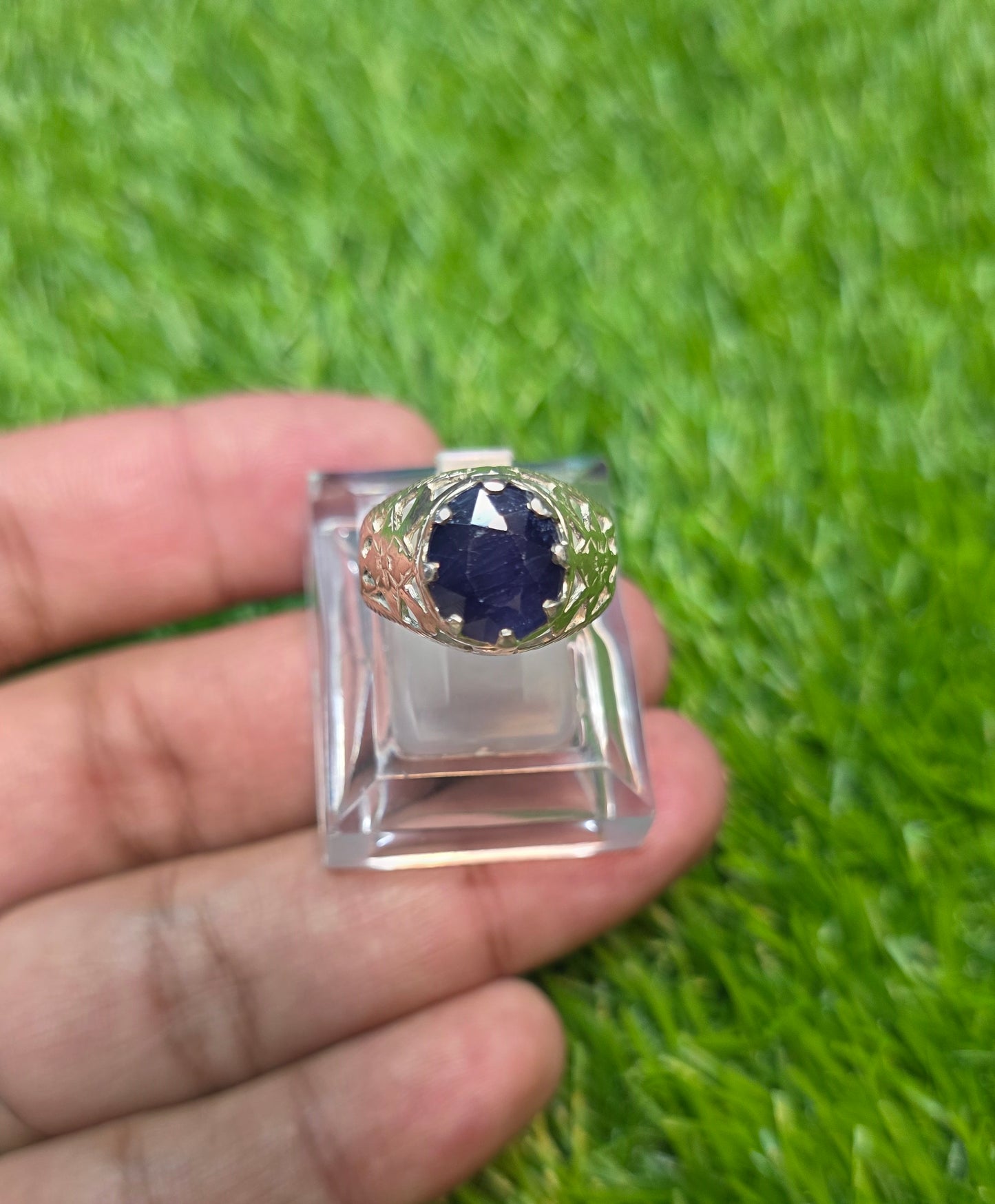 Premium Quality African Neelam Ring