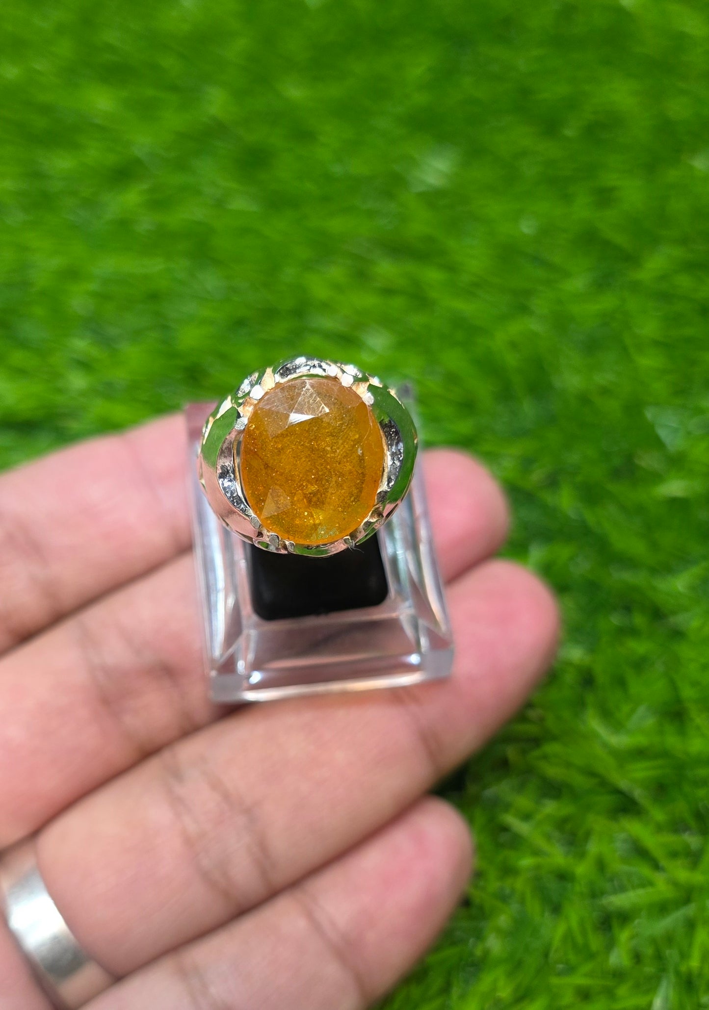 Premium Quality Pukhraj Ring