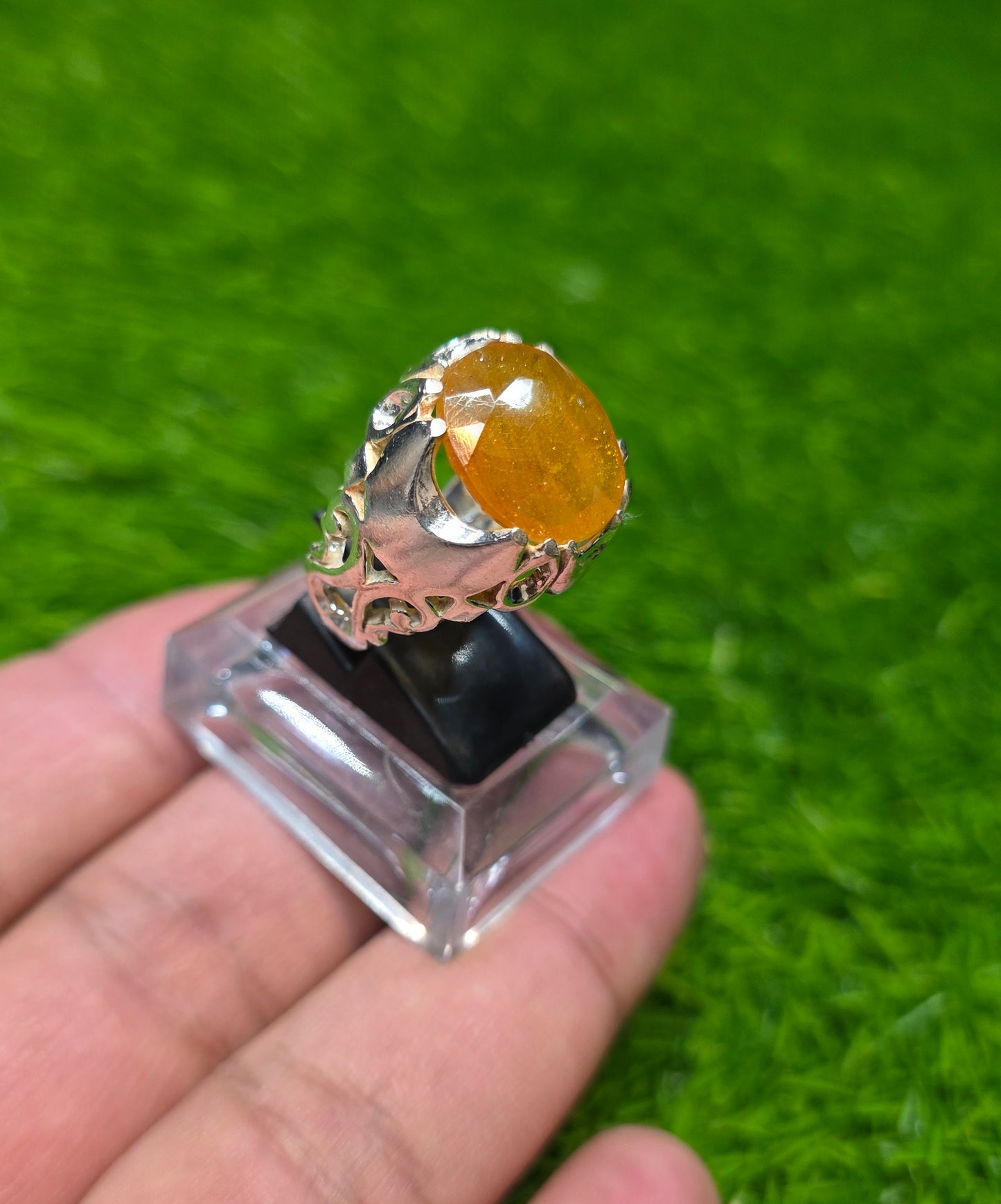 Premium Quality Pukhraj Ring