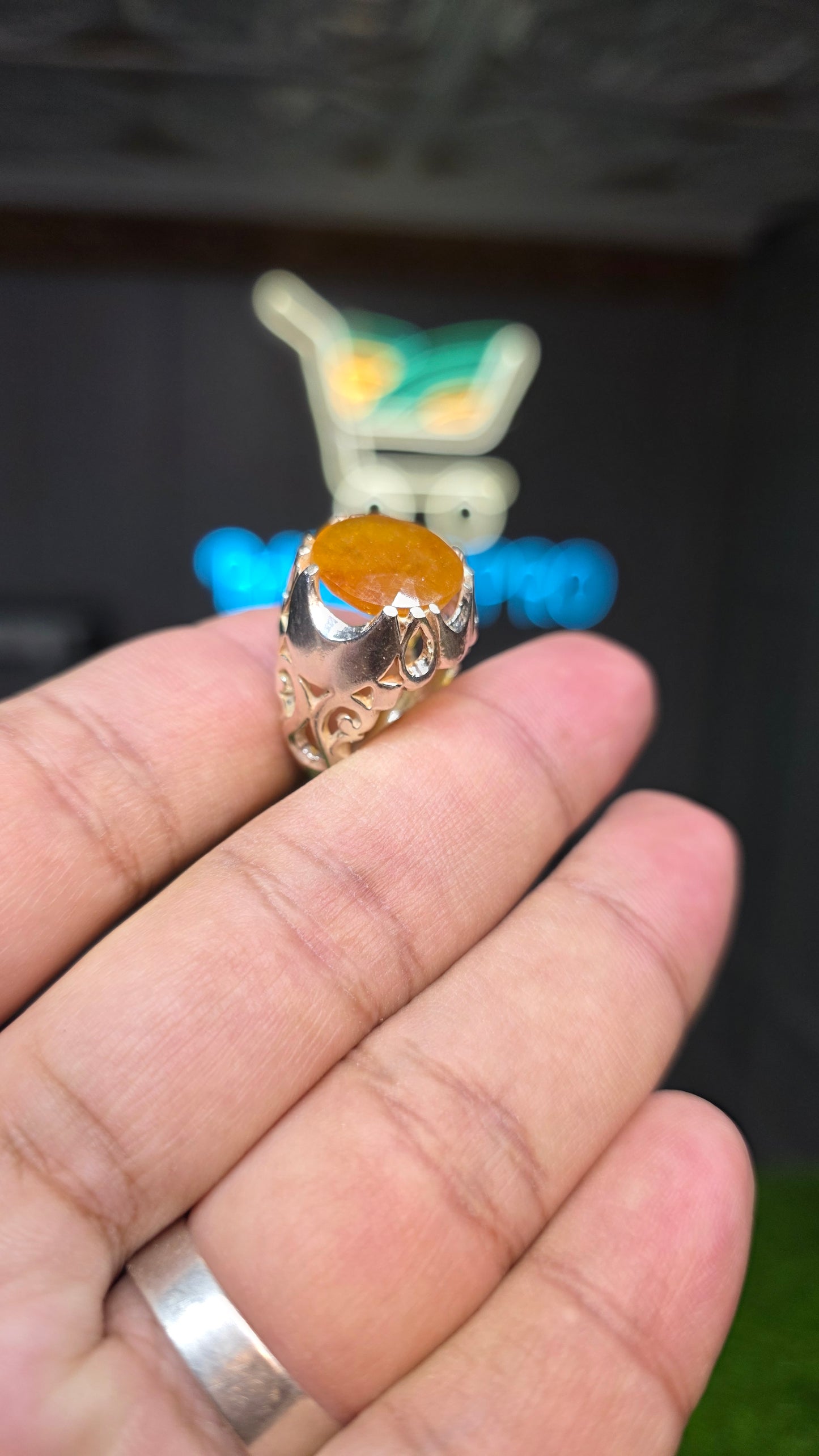 Premium Quality Pukhraj Ring