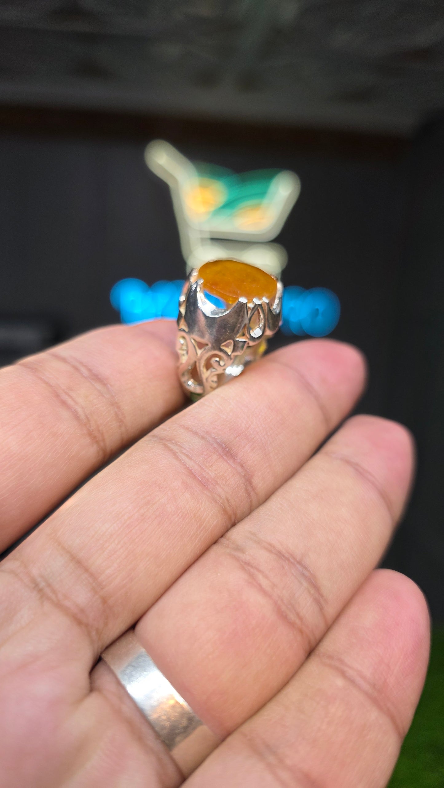 Premium Quality Pukhraj Ring