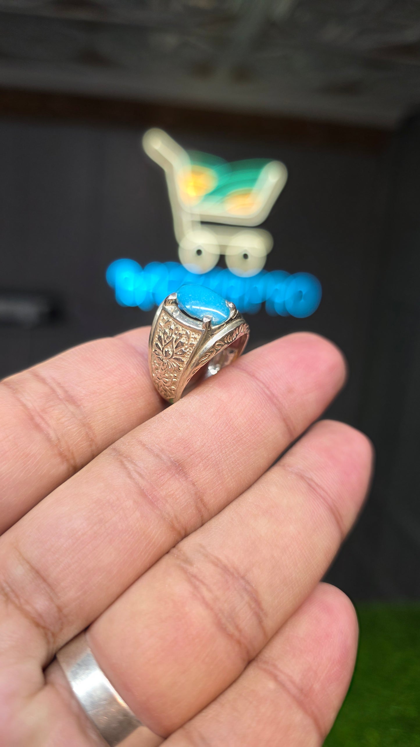 Premium Quality Feroza Ring
