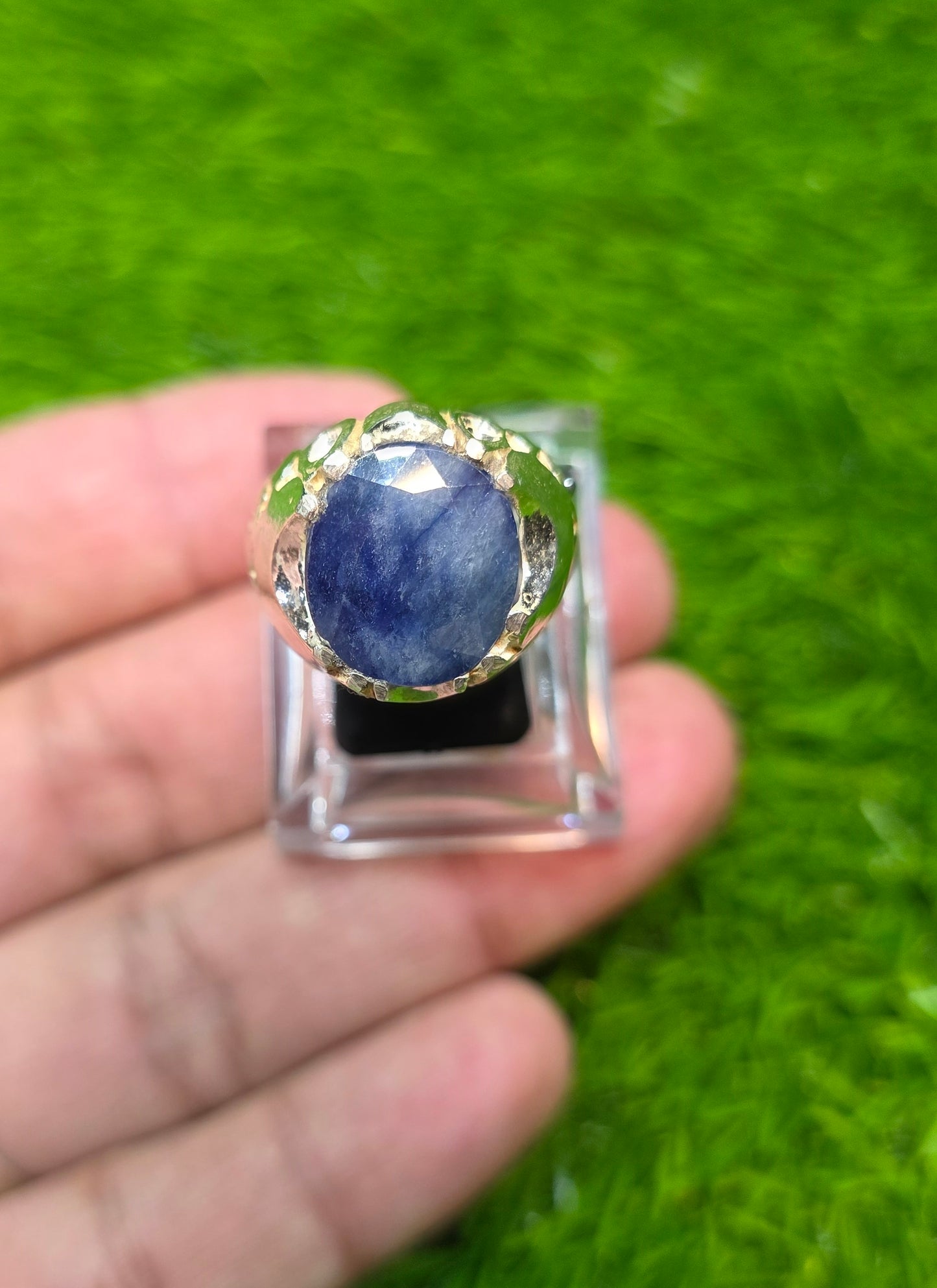 Premium Quality Neelam Ring