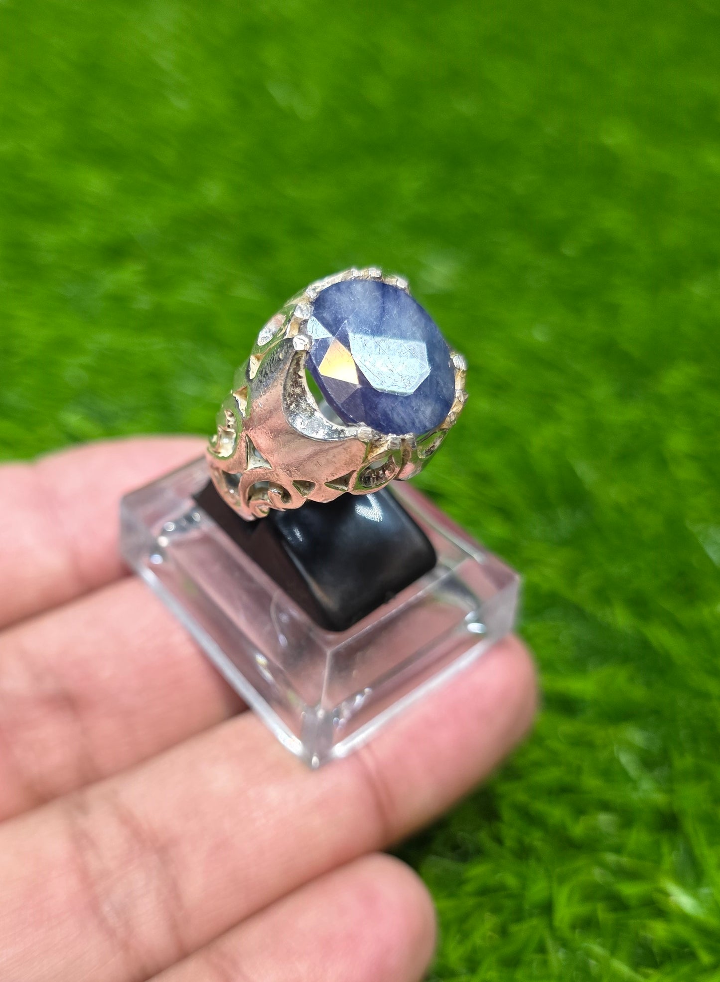 Premium Quality Neelam Ring