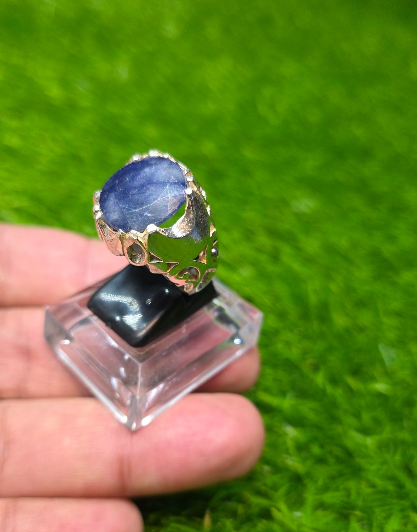 Premium Quality Neelam Ring