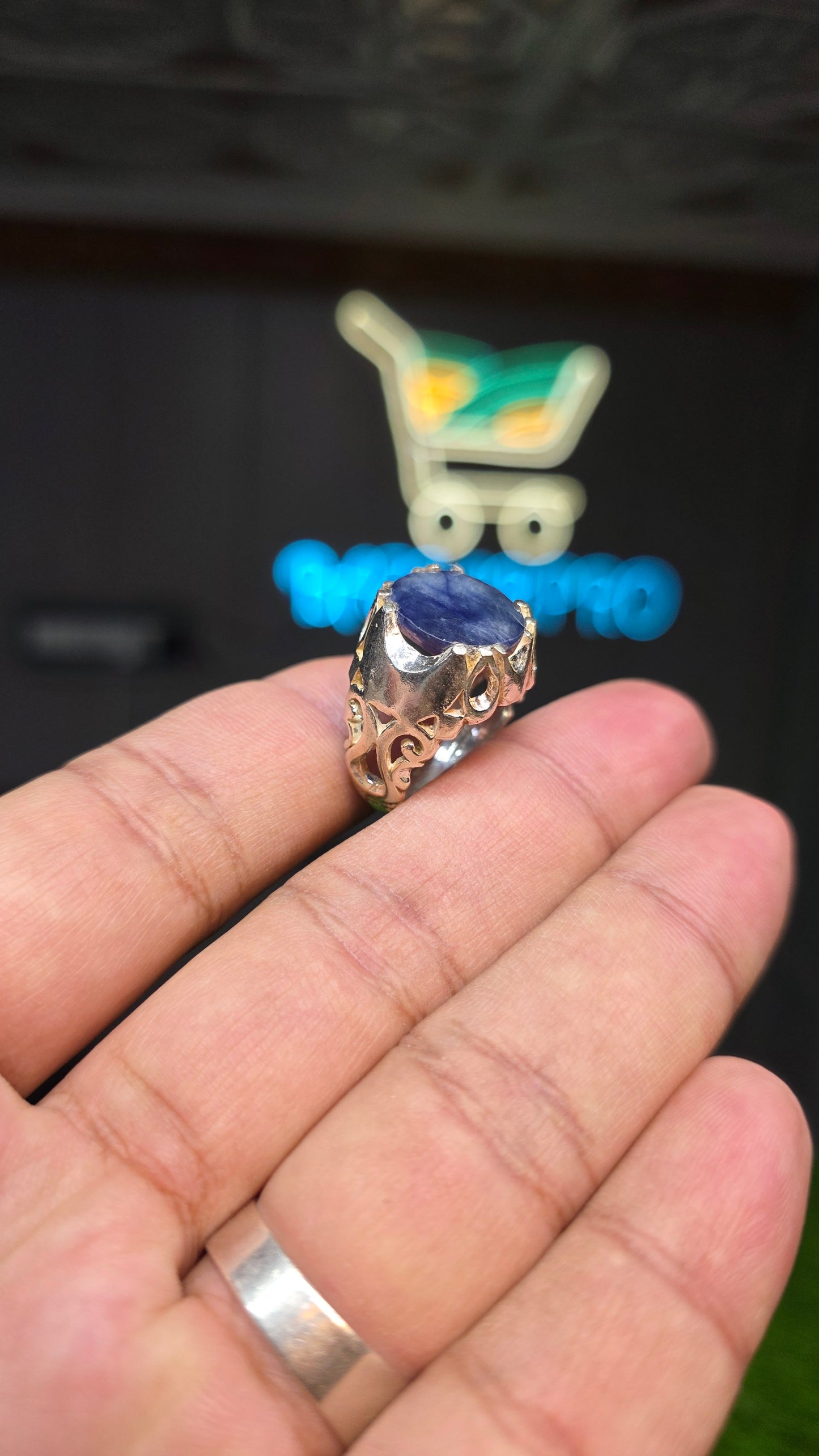 Premium Quality Neelam Ring