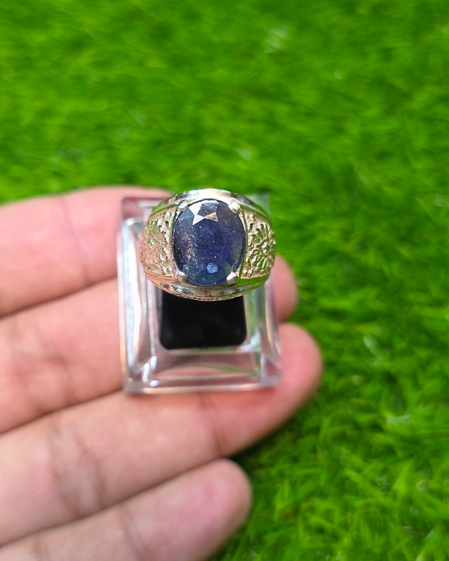 Premium Quality Neelam Ring