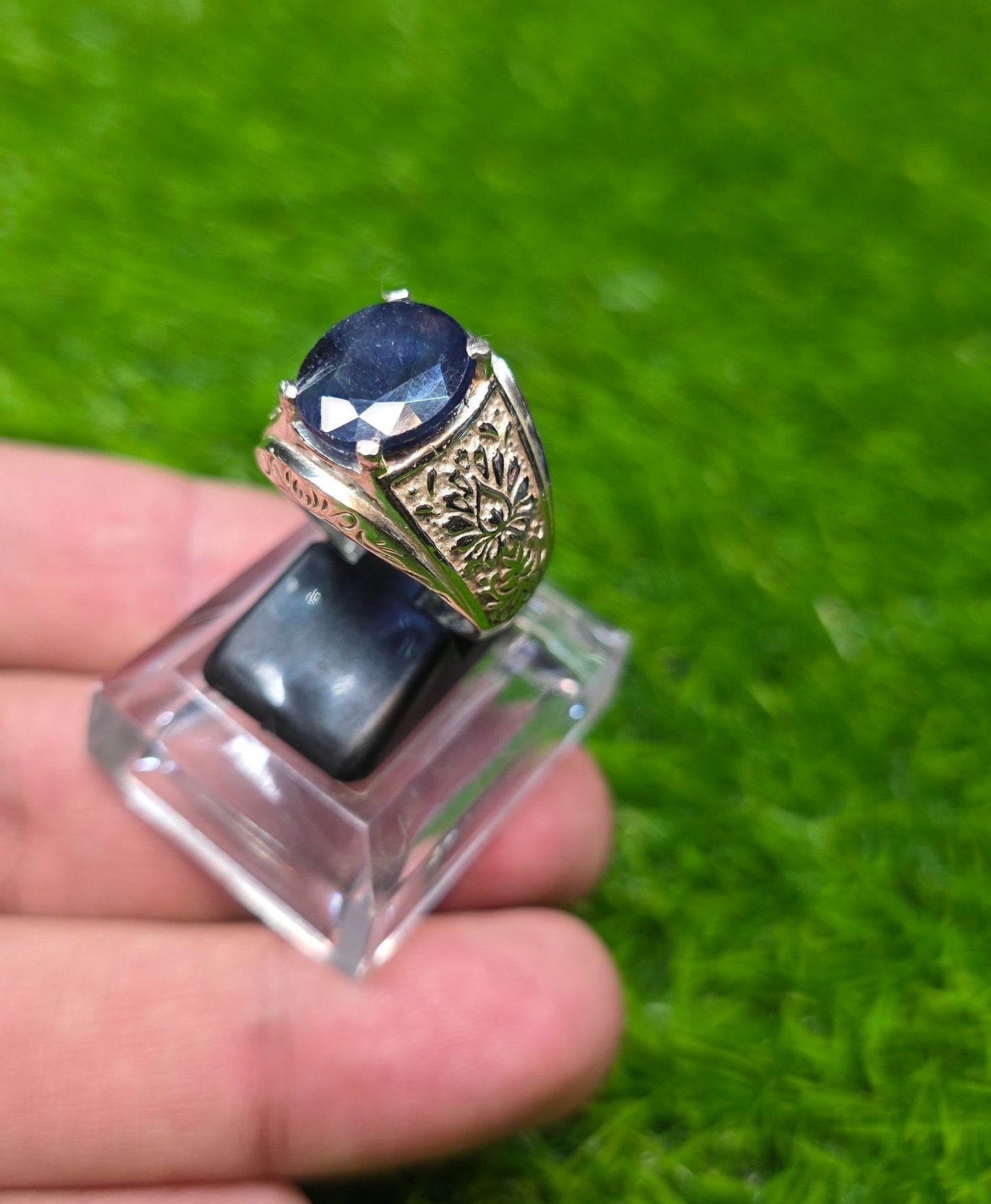 Premium Quality Neelam Ring