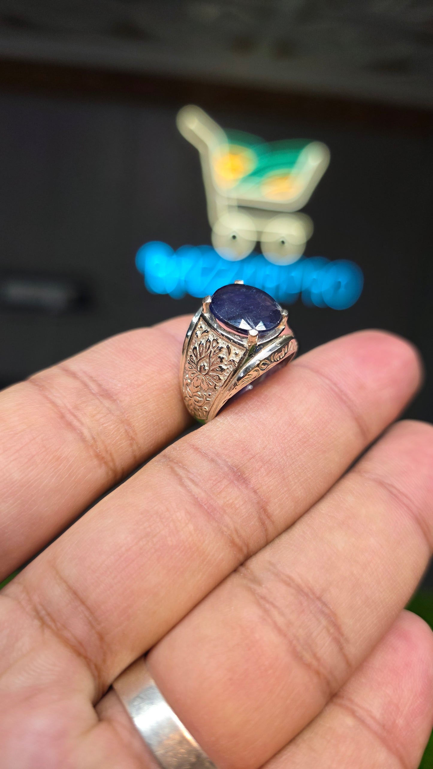 Premium Quality Neelam Ring