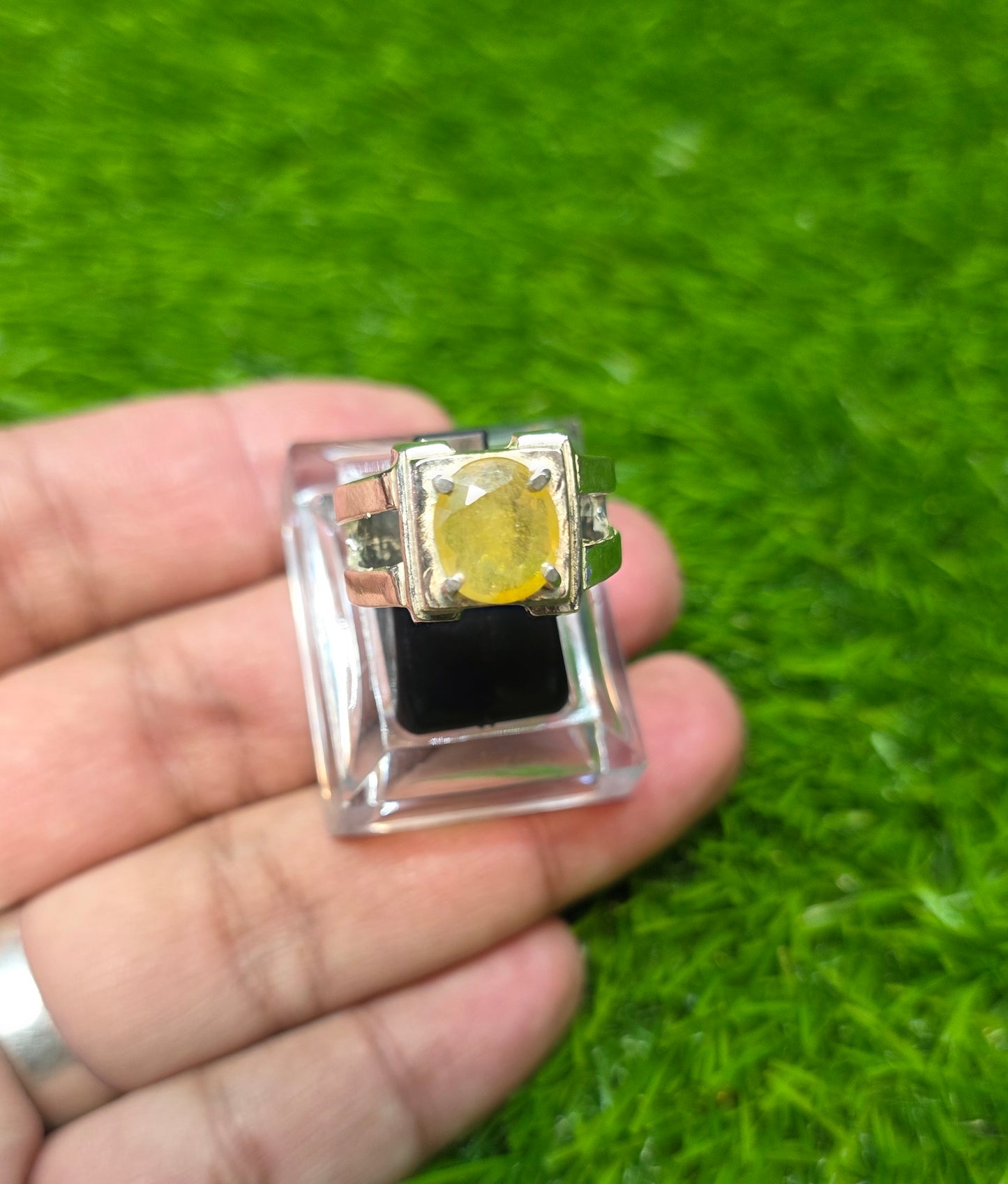 Premium Quality Pukhraj Ring