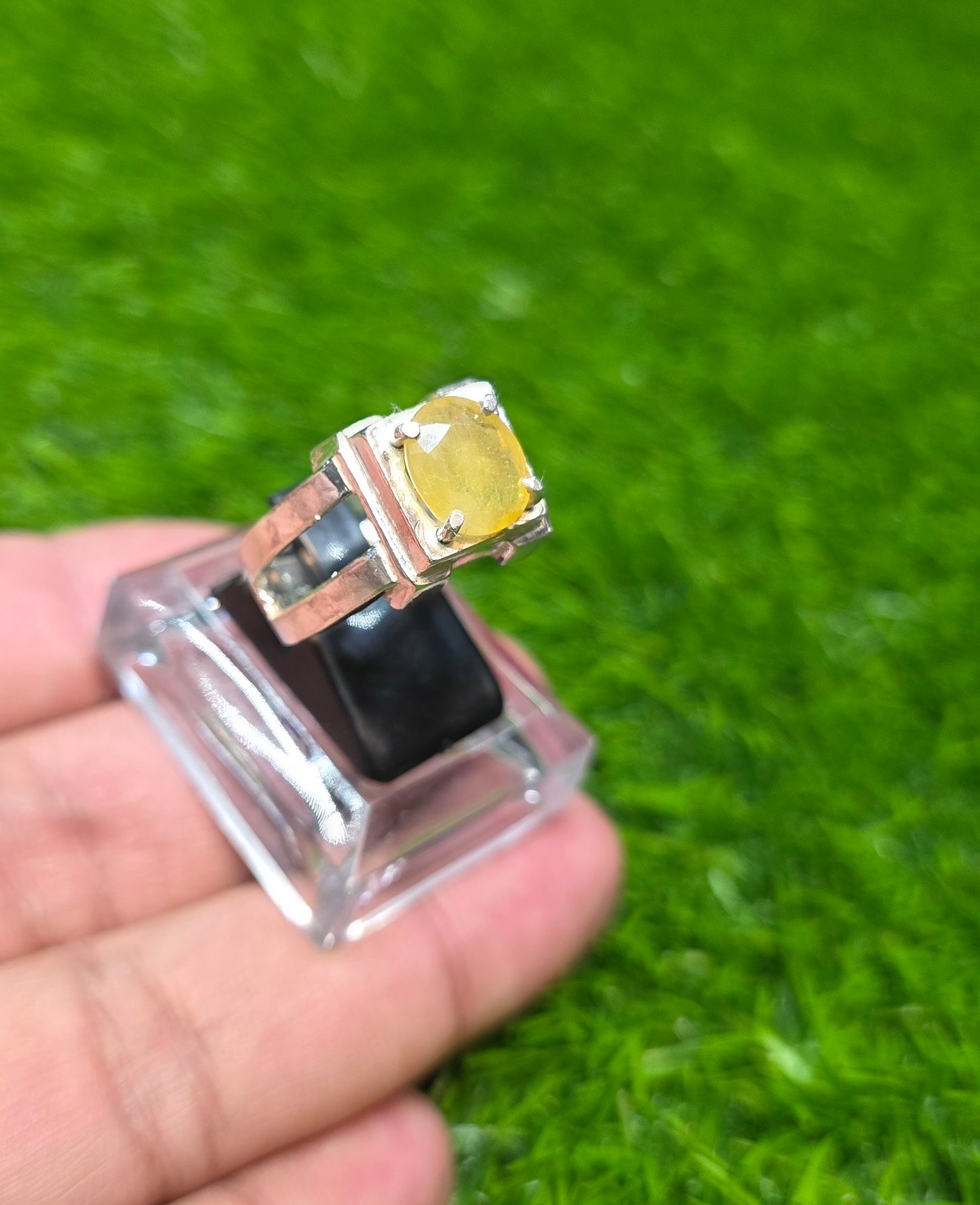 Premium Quality Pukhraj Ring