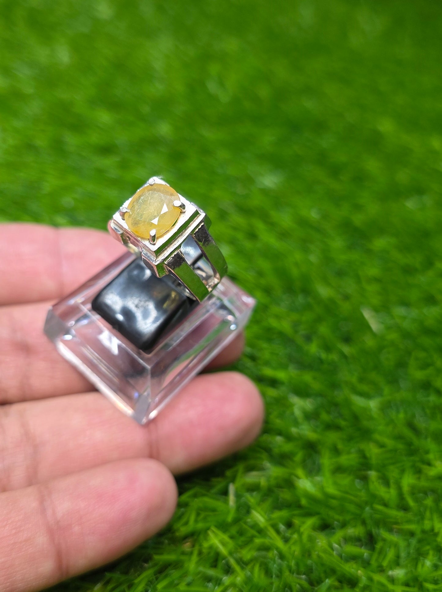 Premium Quality Pukhraj Ring