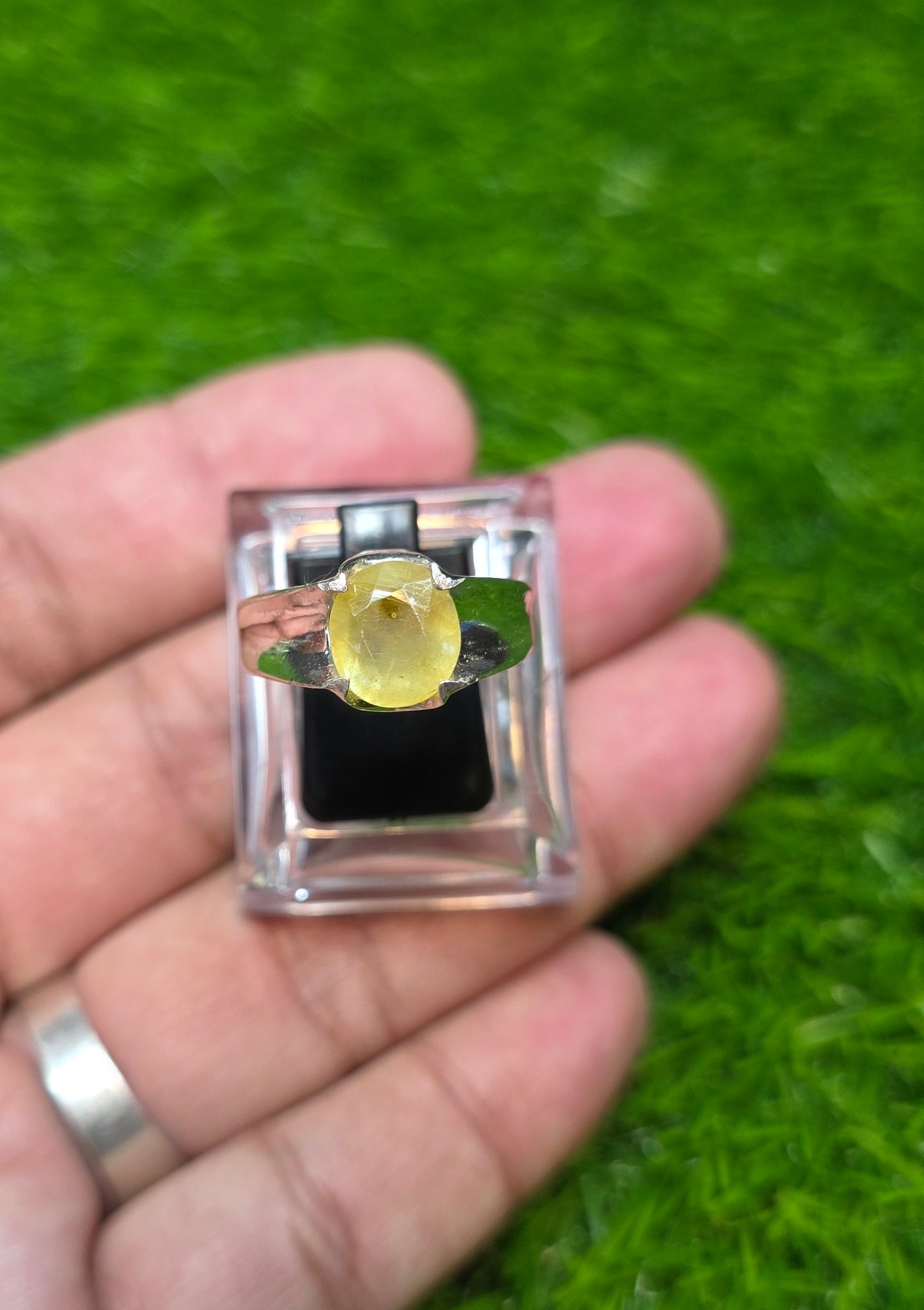 Premium Quality Pukhraj Ring