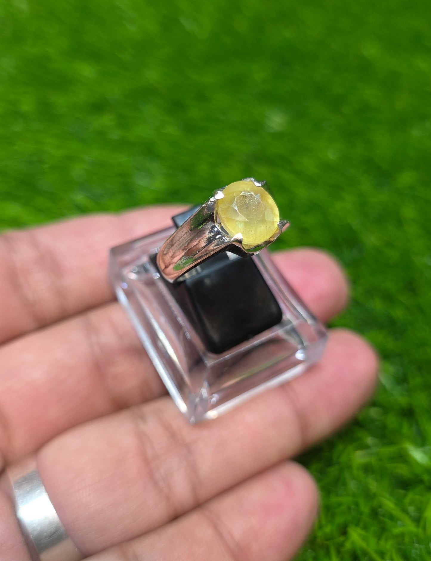 Premium Quality Pukhraj Ring
