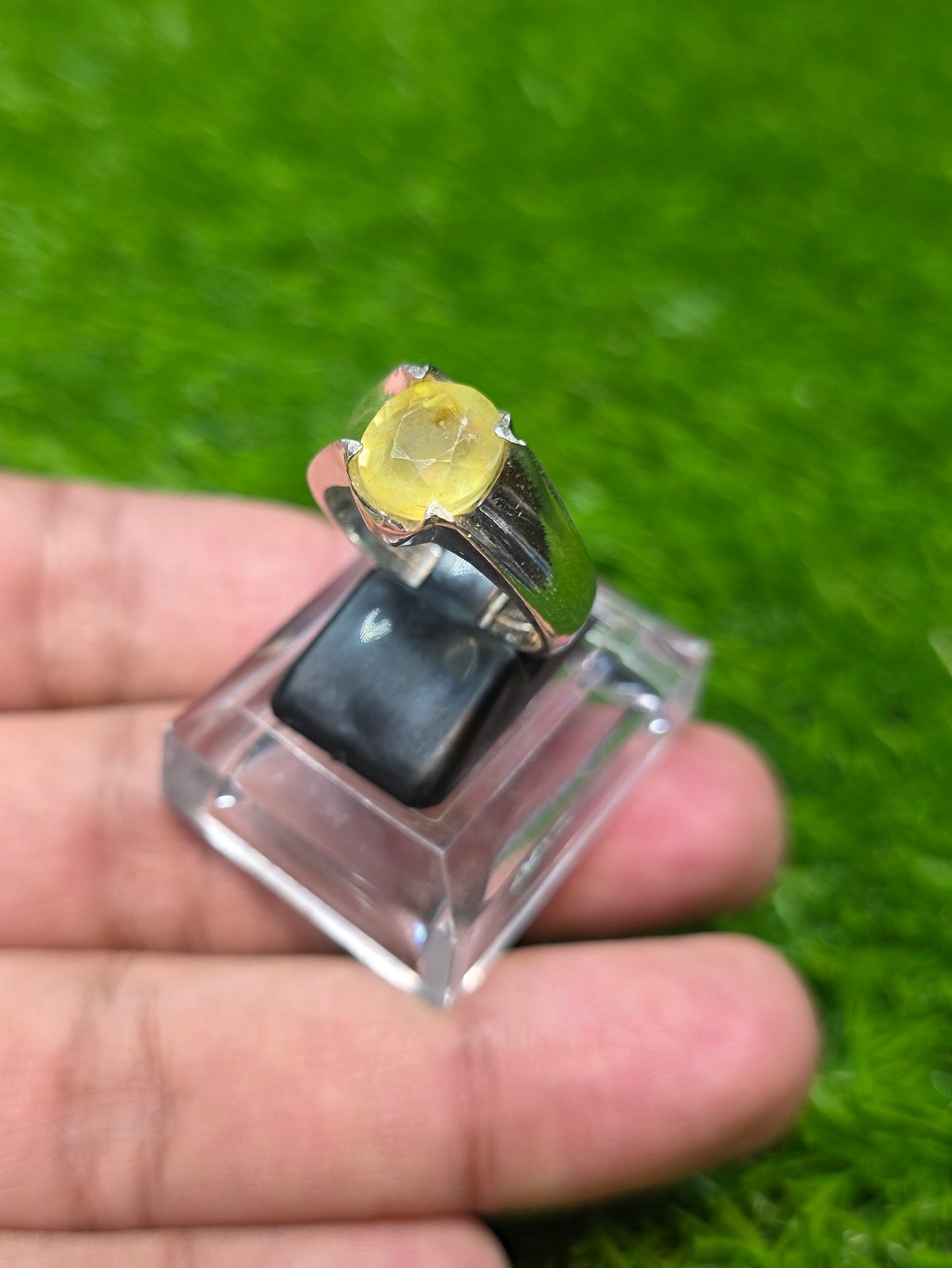 Premium Quality Pukhraj Ring