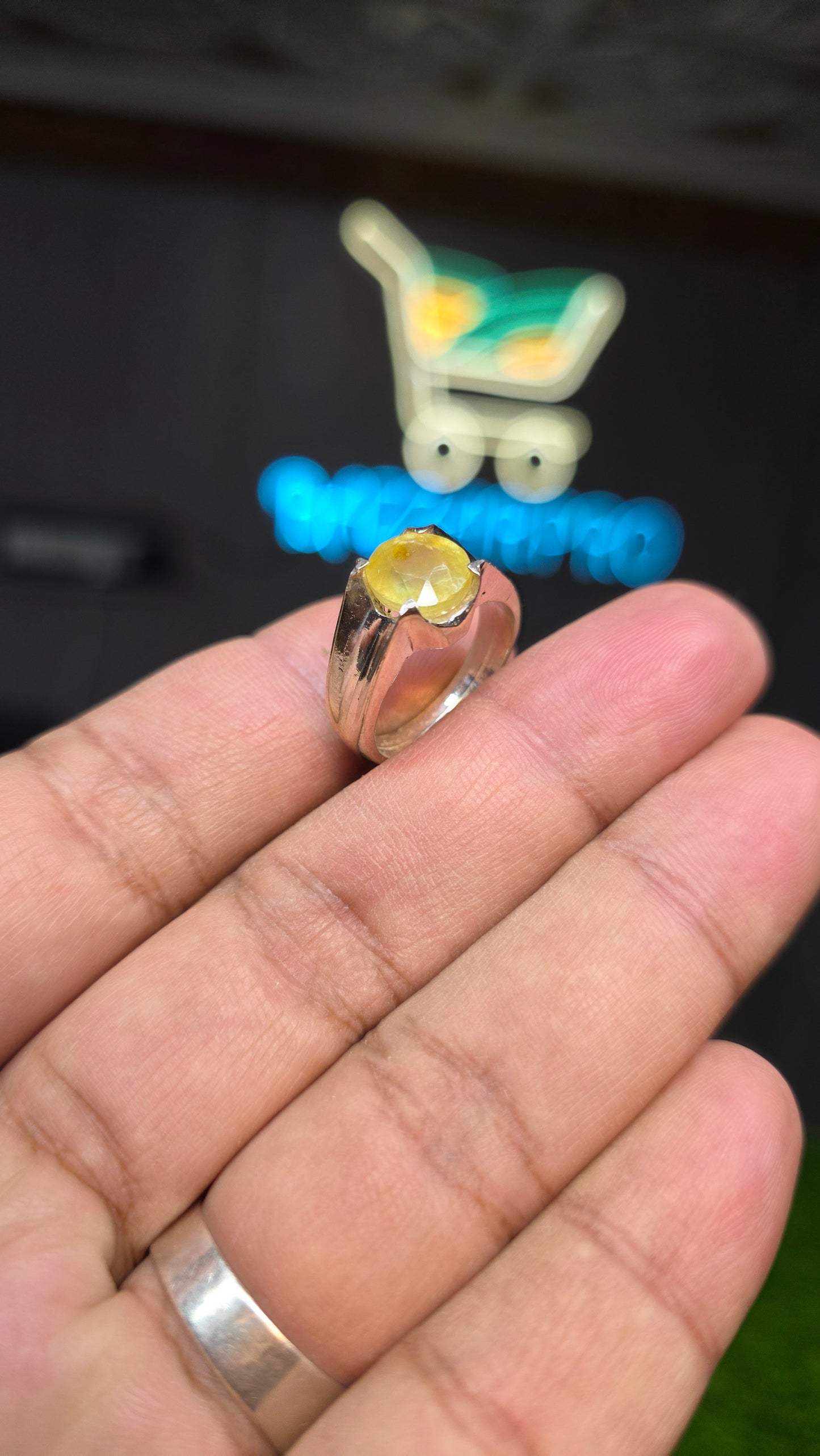 Premium Quality Pukhraj Ring