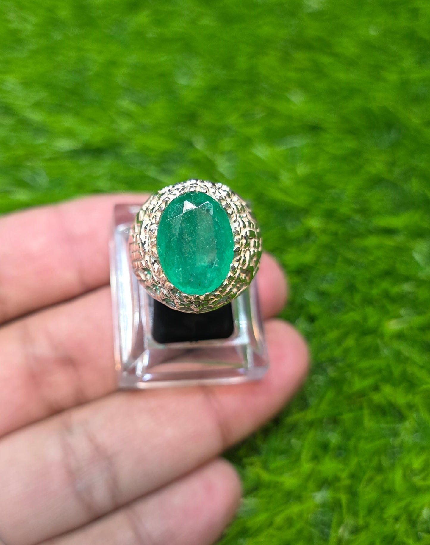 Premium Quality Zamurd Ring