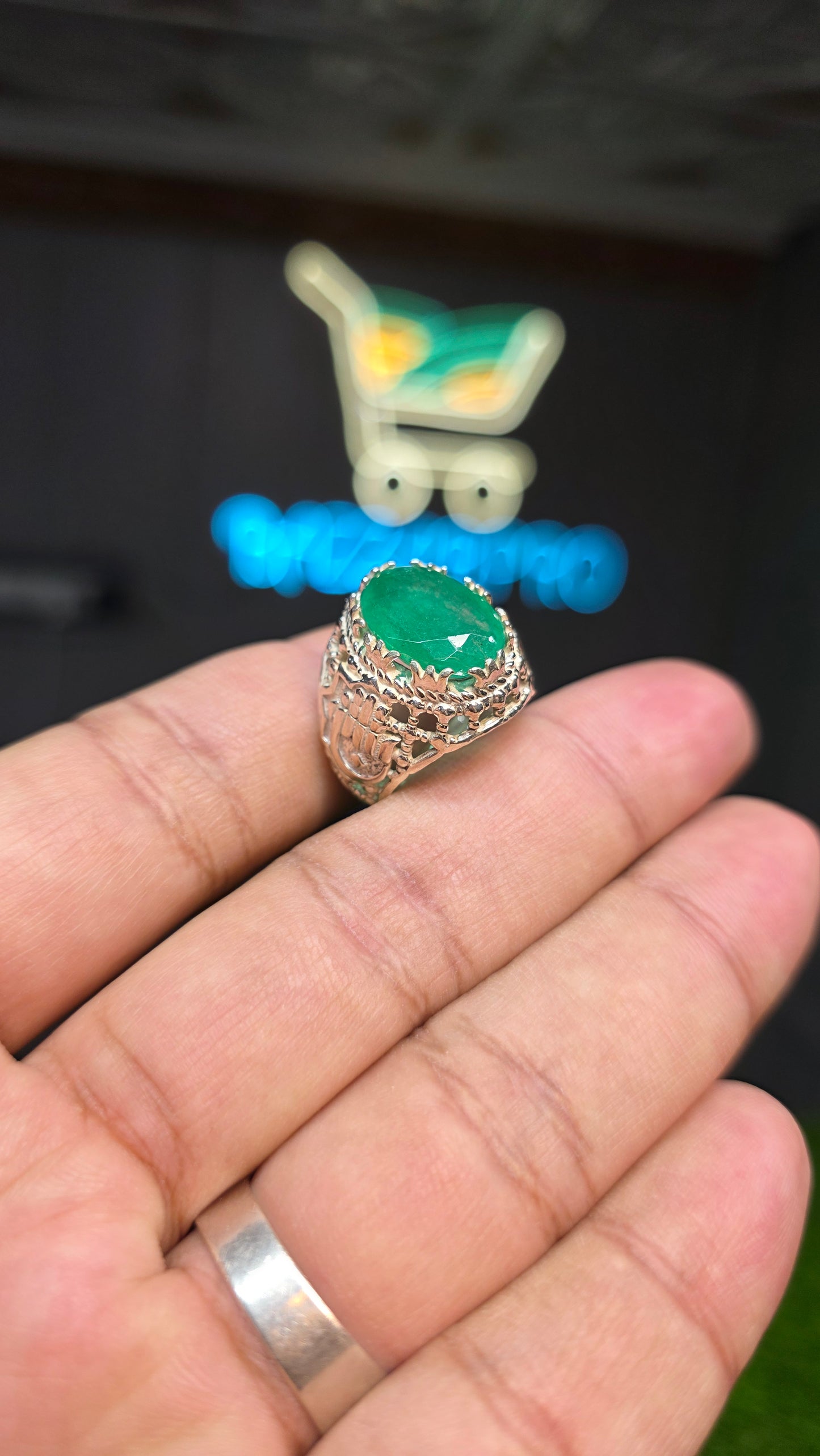 Premium Quality Zamurd Ring